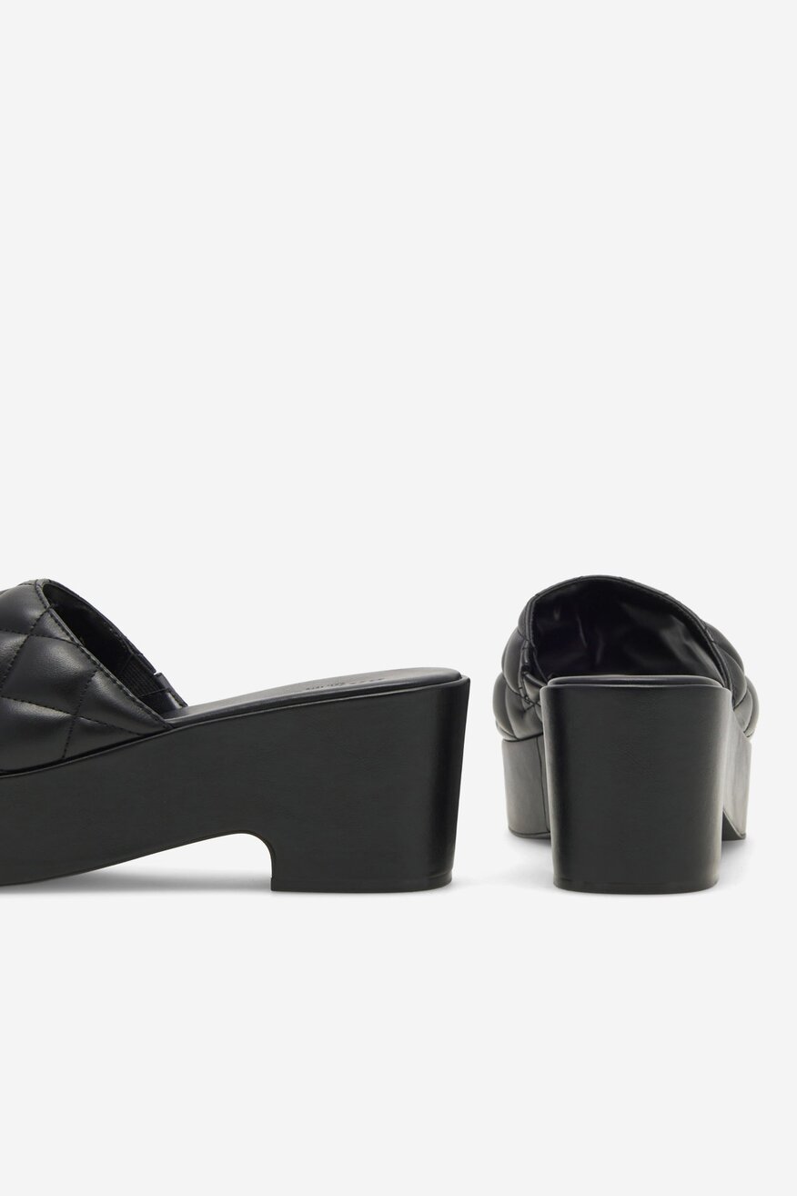 Badura - Klapki na platformie - 5905588380801