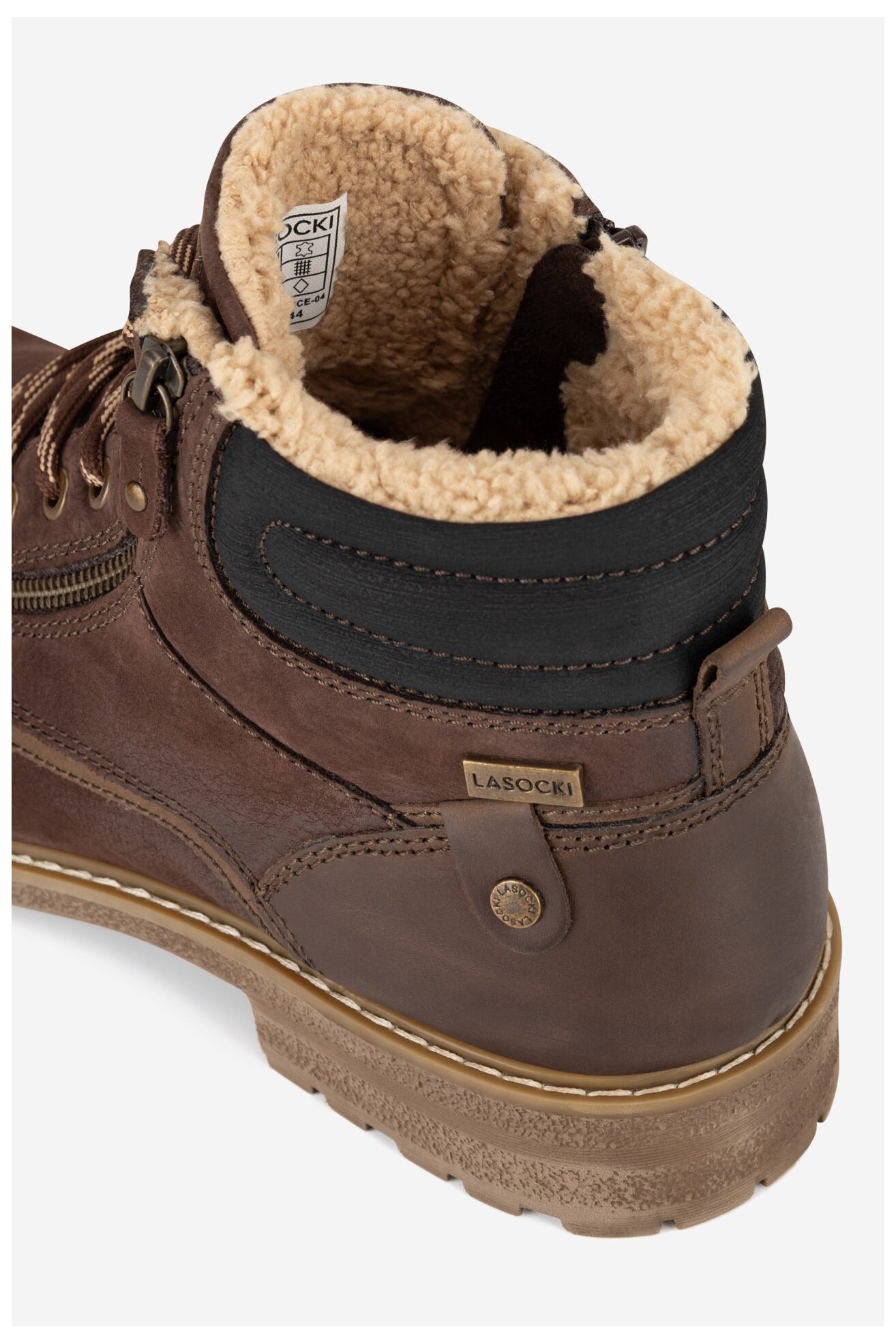 Csizma Lasocki TRANCE-04 MI08 SÖTÉTBARNA