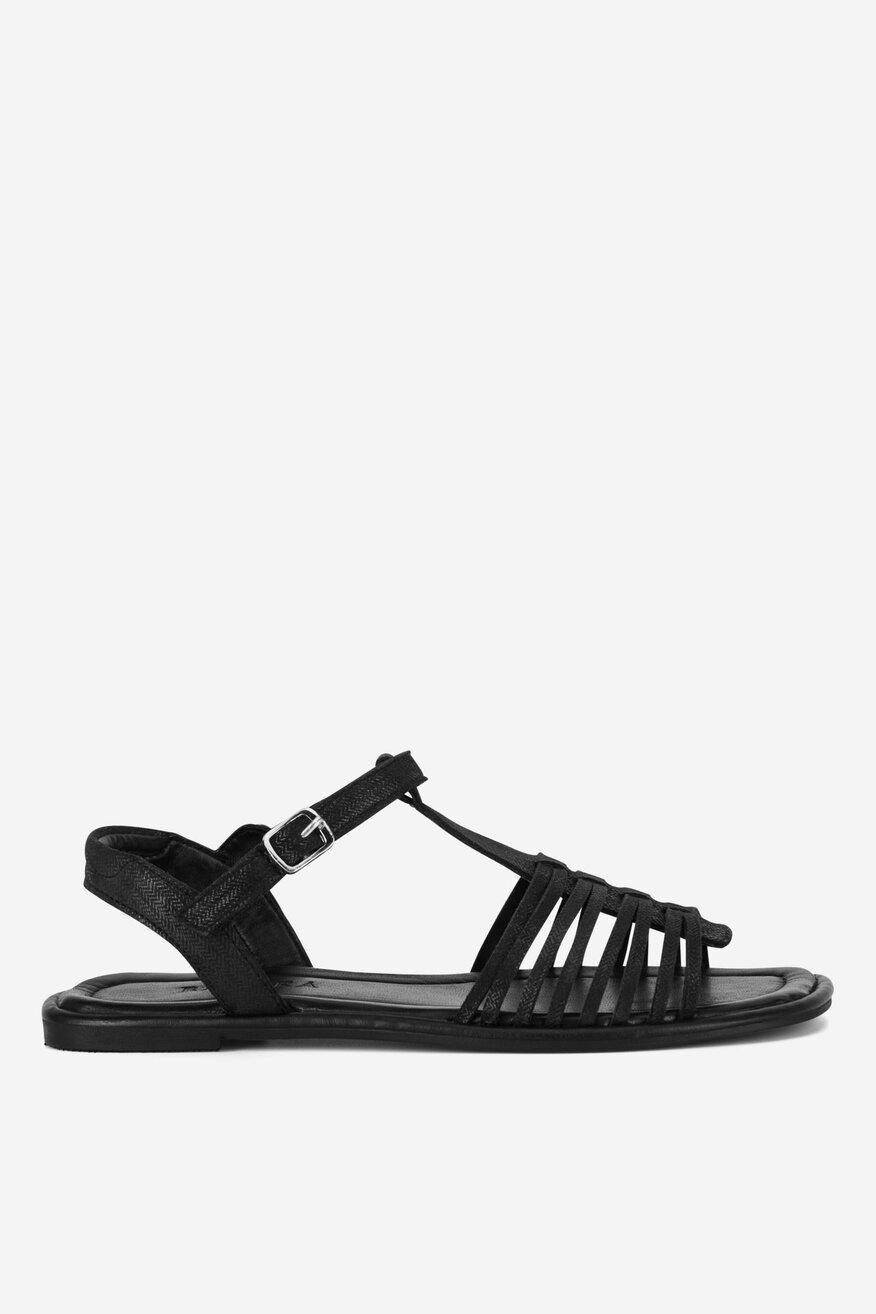 Badura - Sandały skórzane - 5905588526742