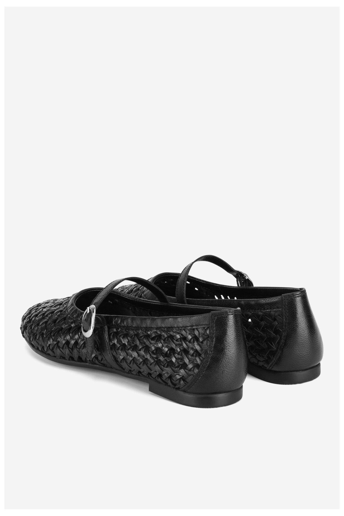 Baleriny Sergio Bardi WI45-F1104-01SB Czarny