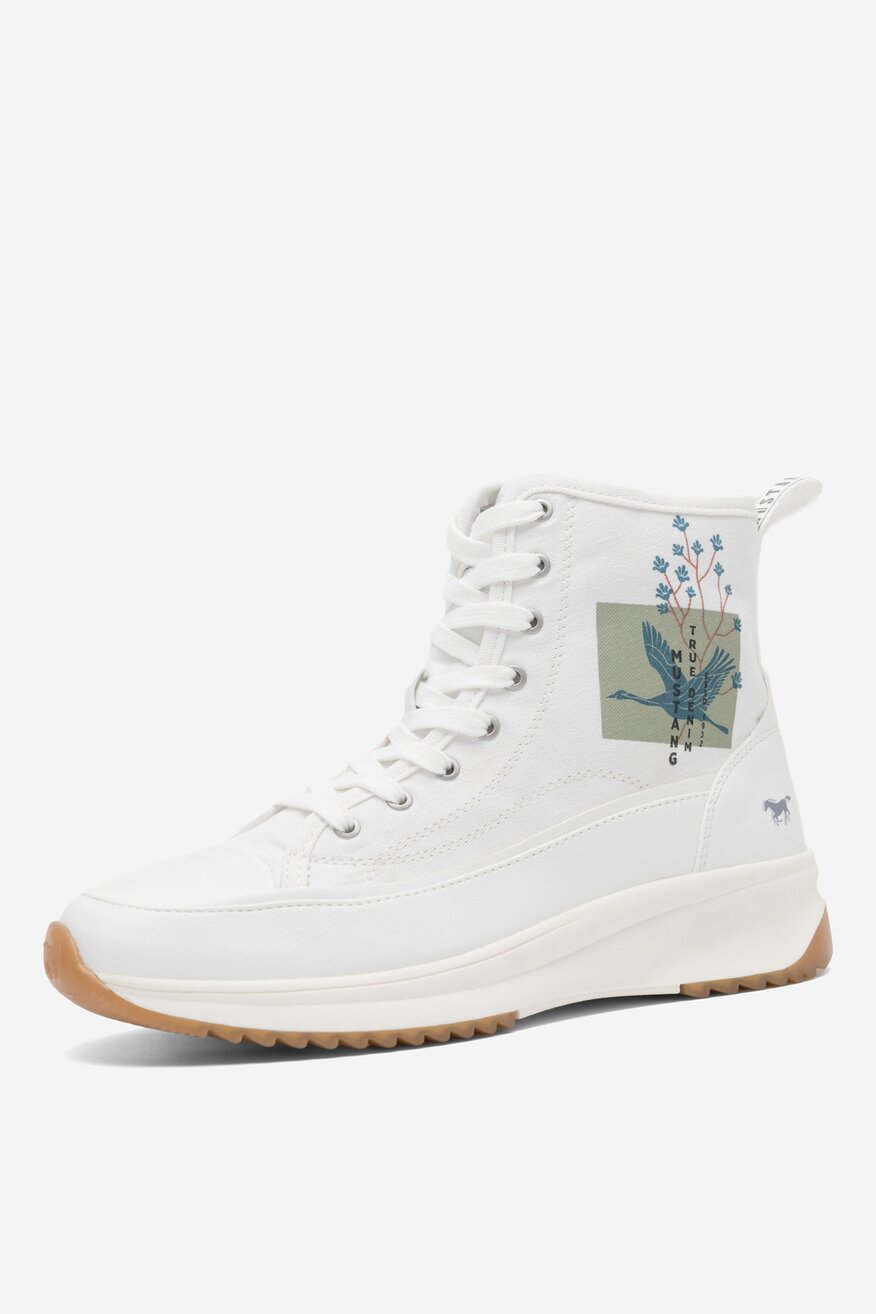 
                        Кецове Mustang 1458-501 БЯЛ - 5904862666839