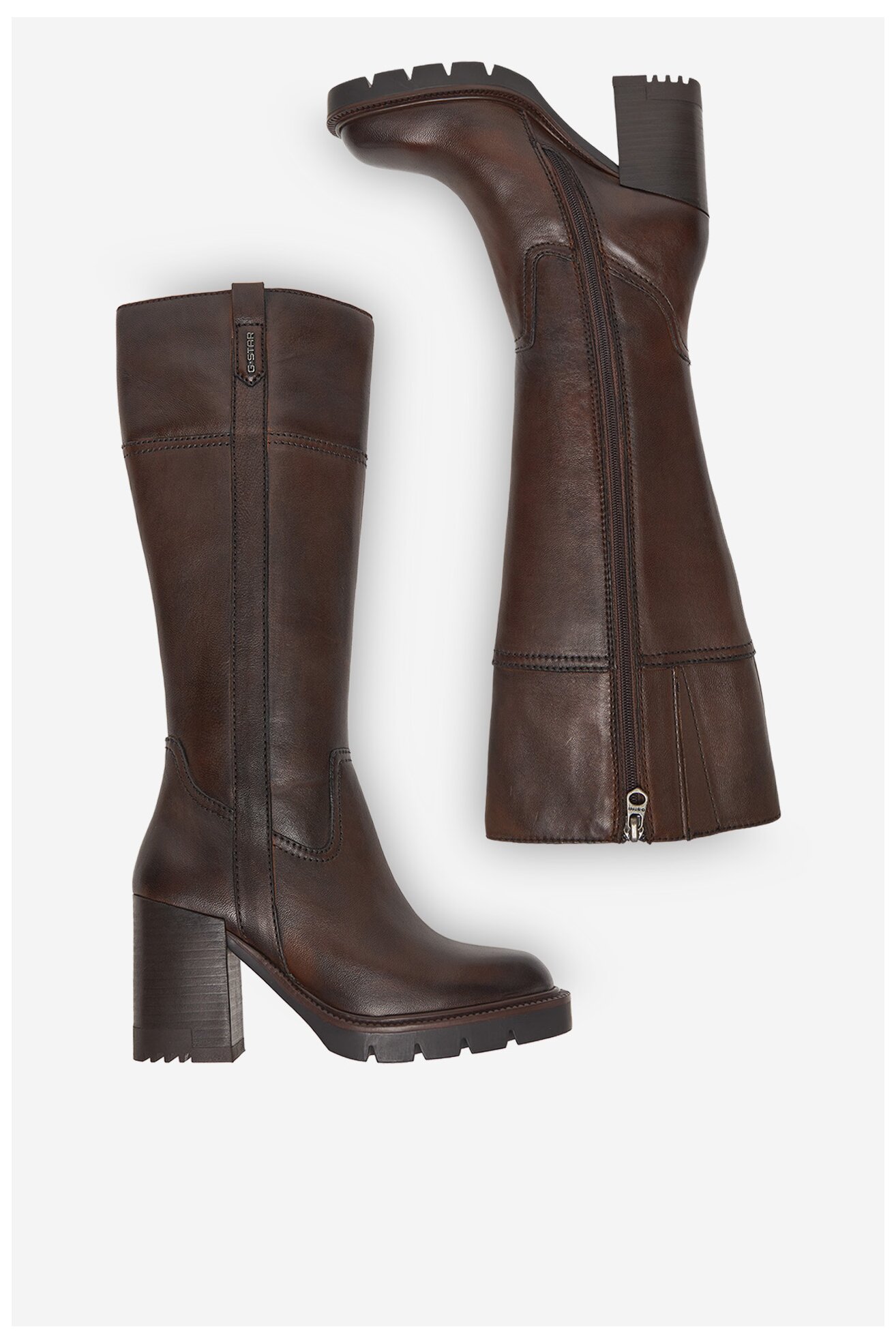 Kozaki G-STAR RAW CEO-WI34-CLEVELAND-03 Brązowy