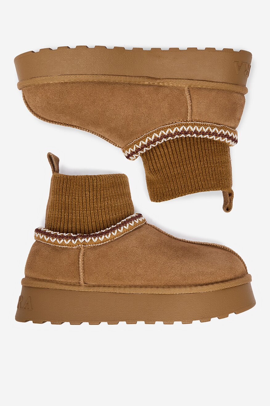 
                Badura - Śniegowce skórzane - 5906751274453