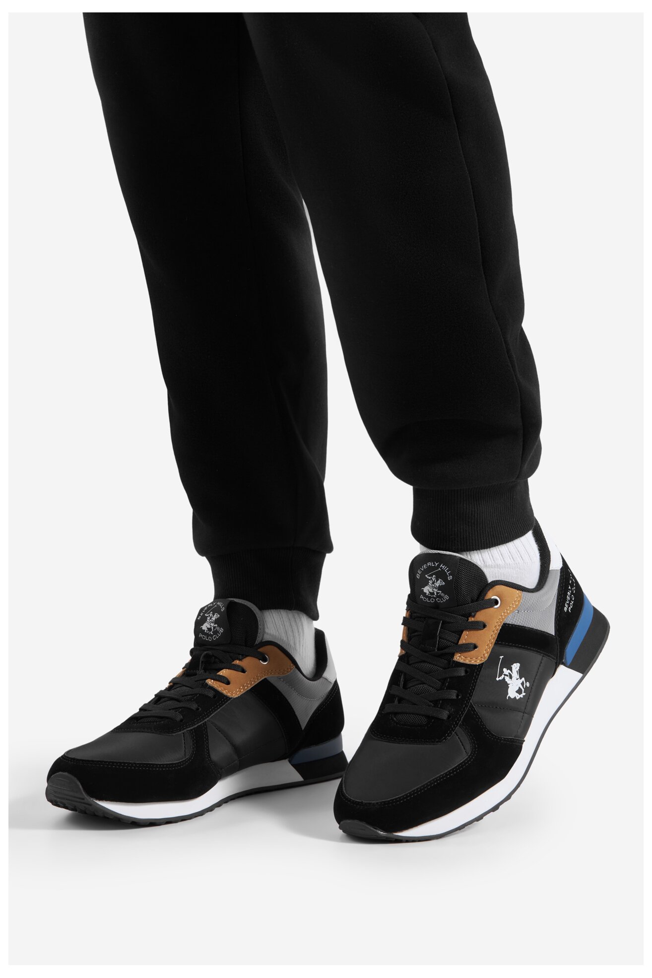 Tornacipő Beverly Hills Polo Club M-VS01477-19 FEKETE