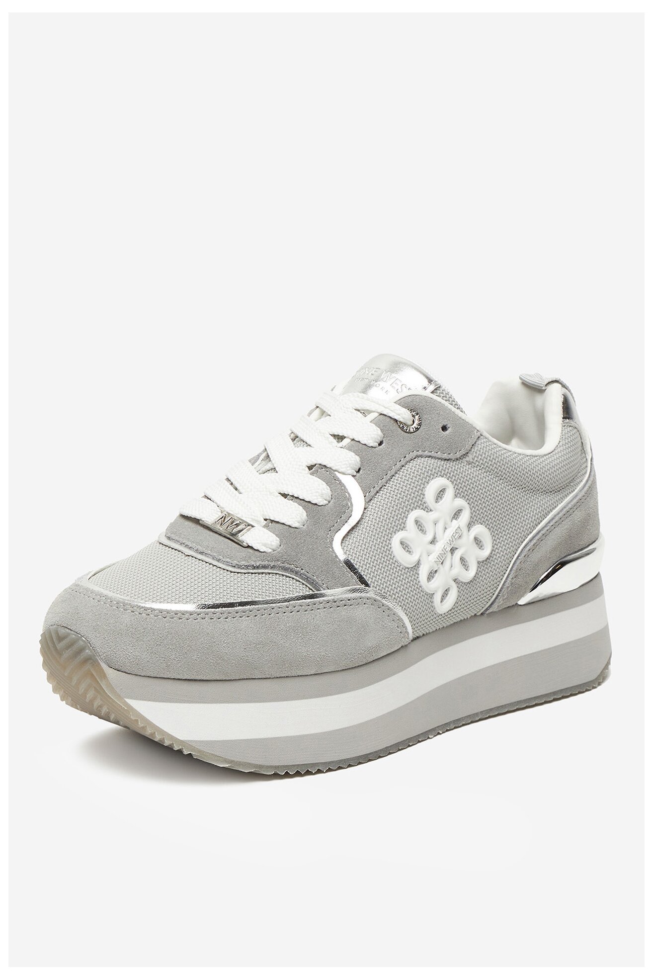 Patike NINE WEST SS25-3C093 SREBRNA