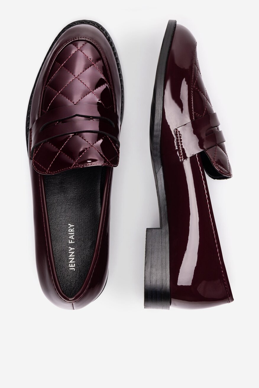 
                Мокасини Jenny Fairy БОРДОВИЙ - 5905588746454
