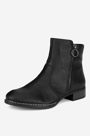 Ботильйони Rieker 73450-00 ЧОРНИЙ