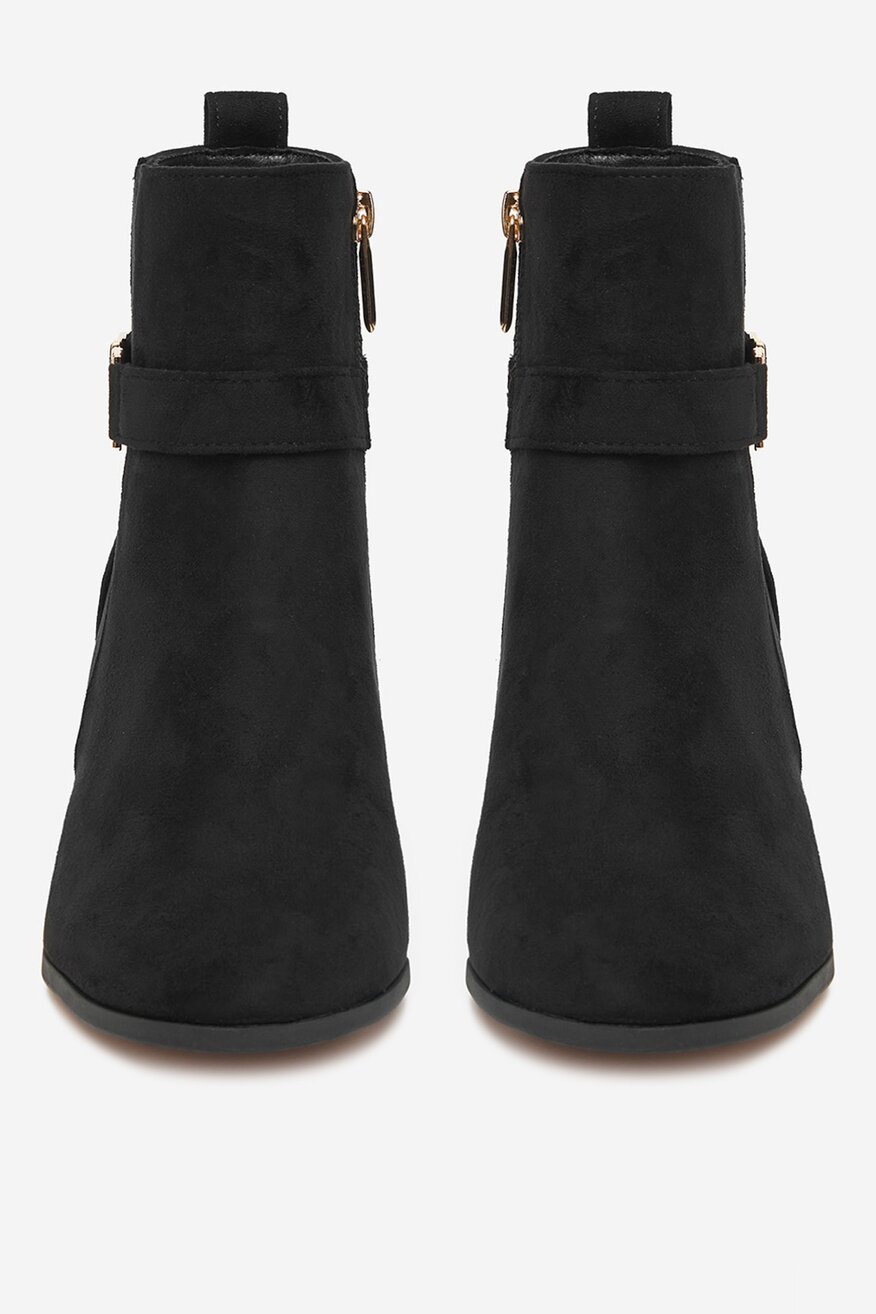NINE WEST - Botki na słupku - 5906751360965