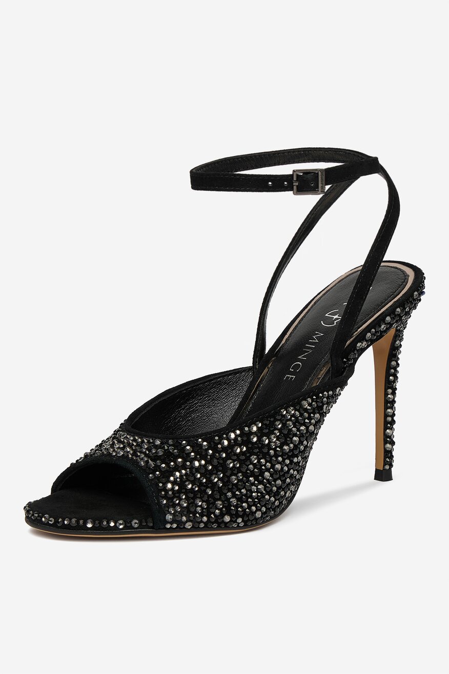 
                EVA MINGE - Sandały skórzane - 5906751814611