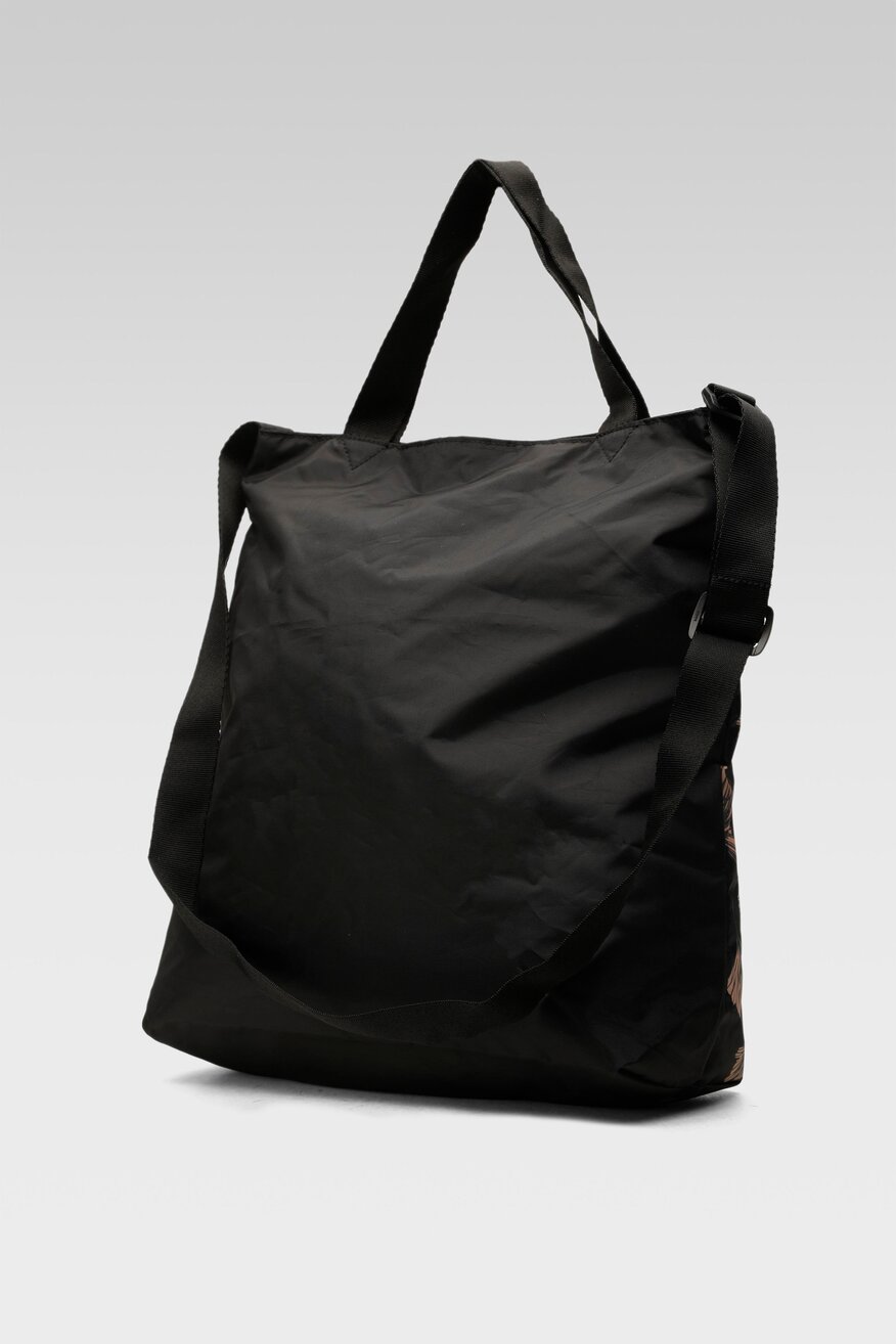 
                Puma - Torebka z printem czarna - 5903698814384