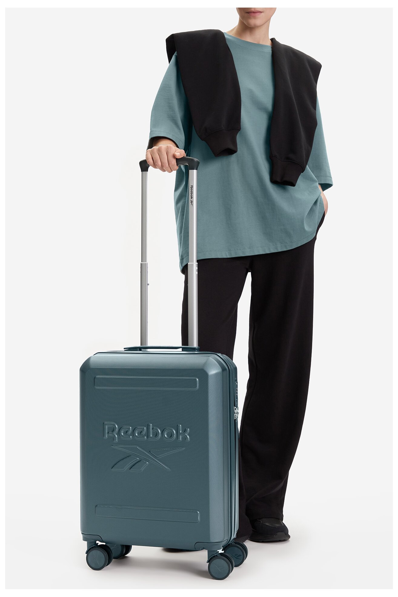 Walizka Reebok RBK-WAL-024-CCC-S Zielony