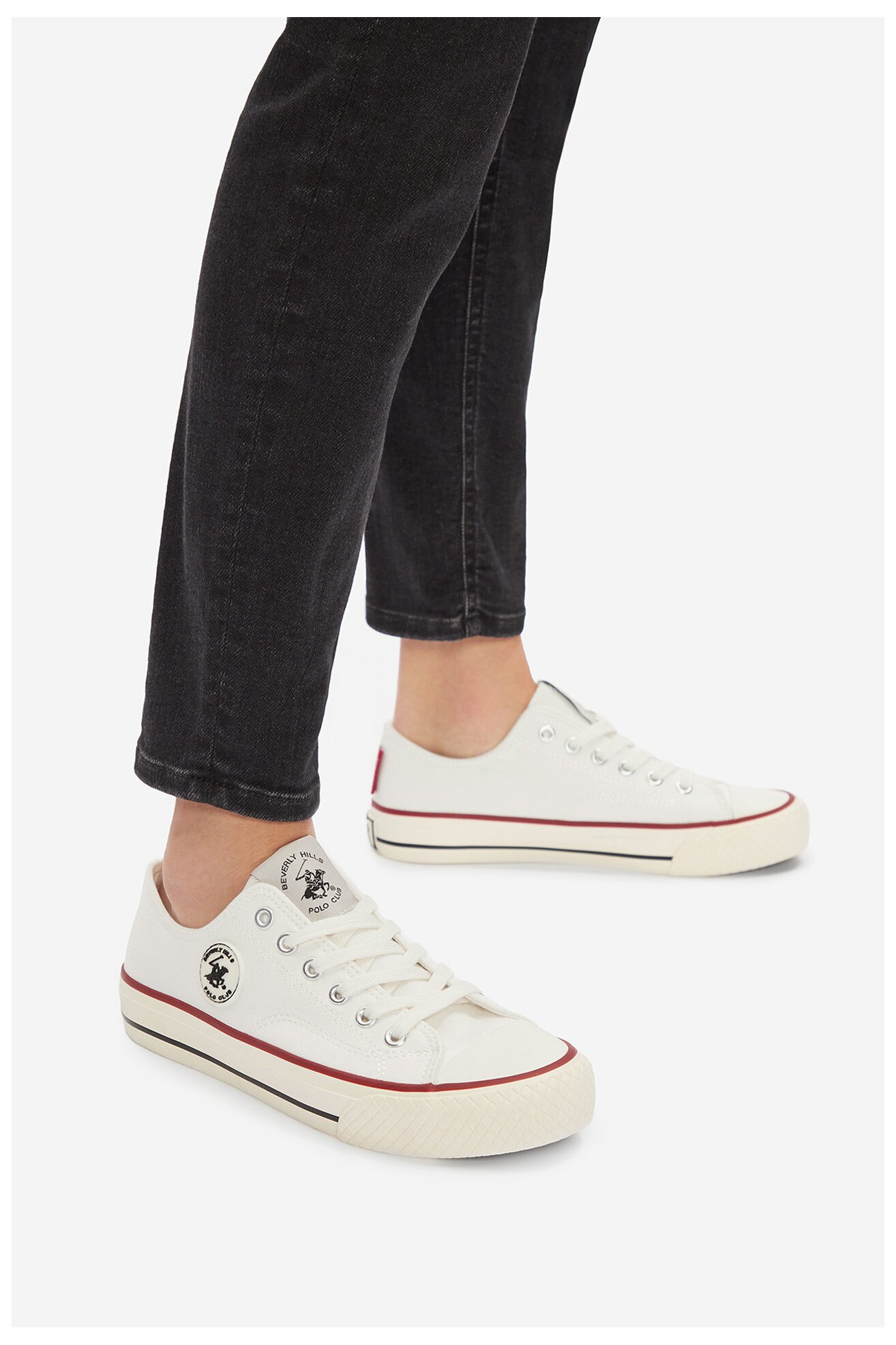 Trampki Beverly Hills Polo Club WP40-OG-31-1 Biały