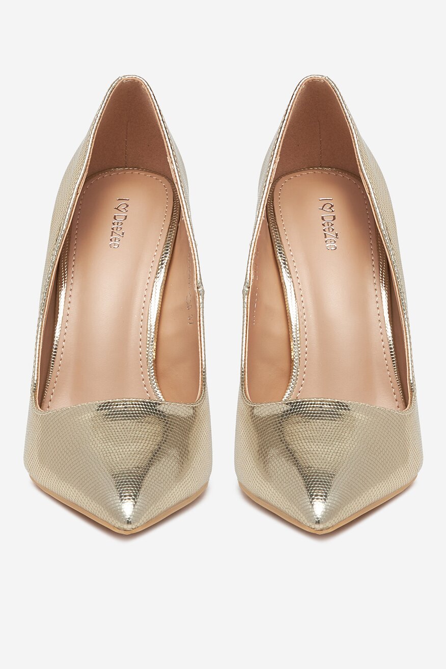 
                Pantofi cu toc DeeZee AURIU - 5906751111468