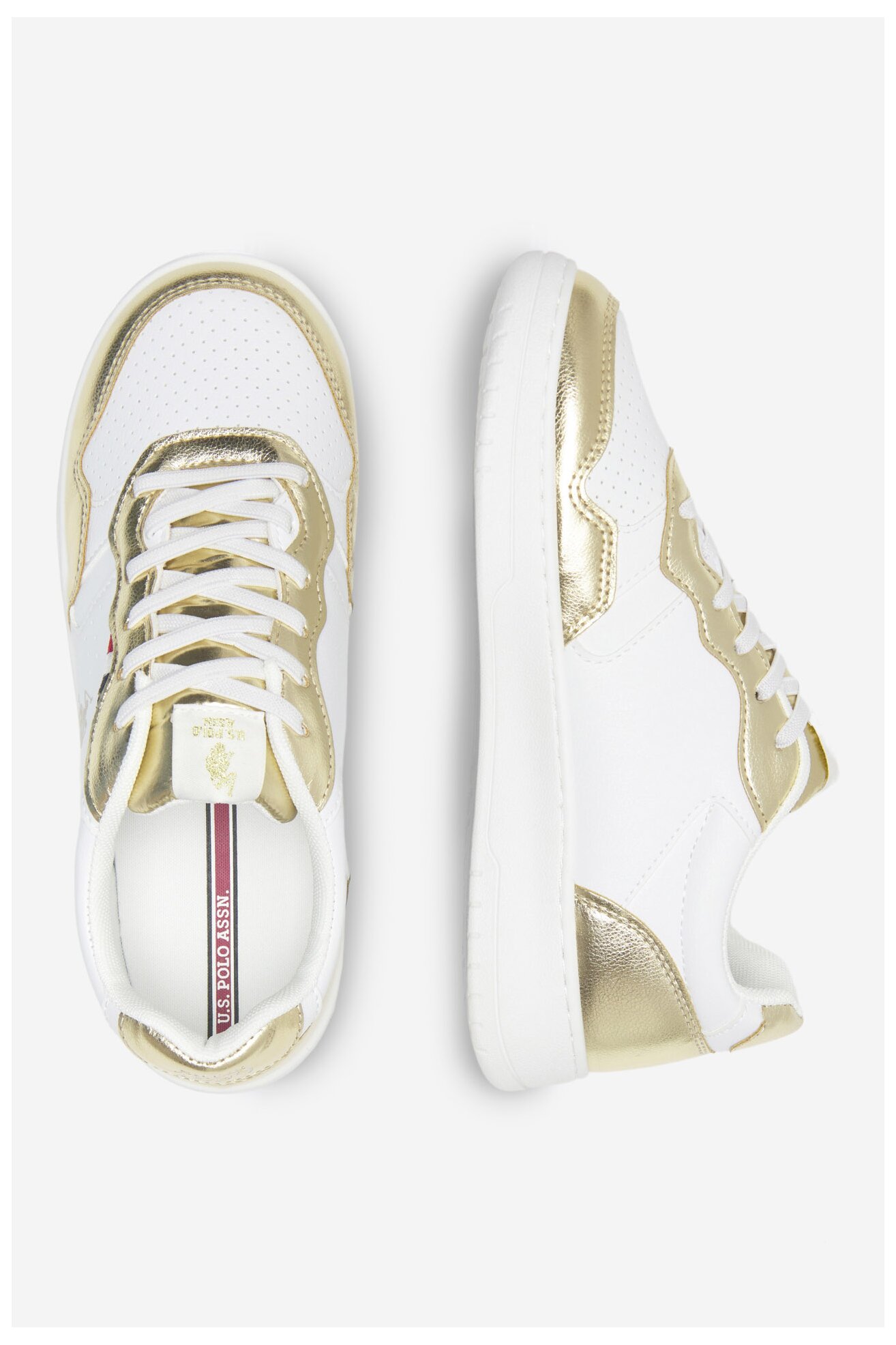 Сникърси U.S. POLO ASSN. DENNY004A ЗЛАТИСТ