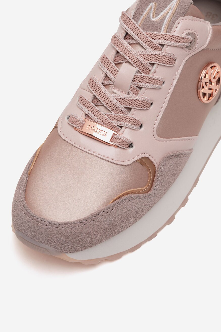 
                Mexx - Sneakersy zamszowe - 5903698596341