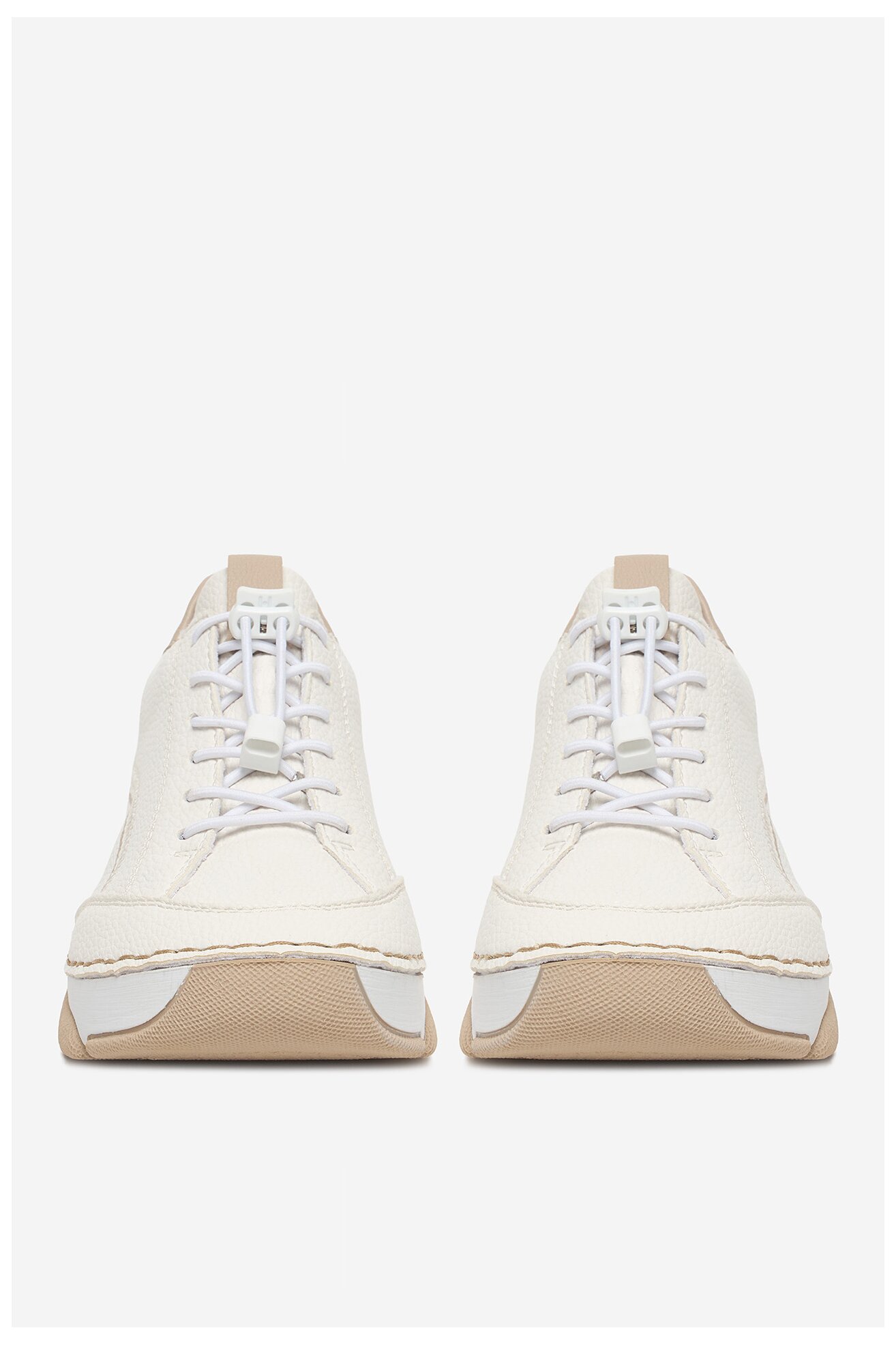 Półbuty Rieker CEO-45969-80 Ivory