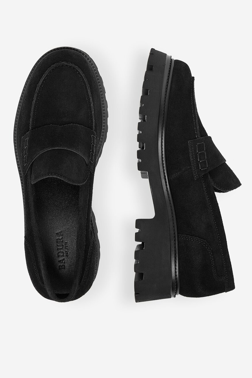 Badura - Loafersy zamszowe - 5906751342091