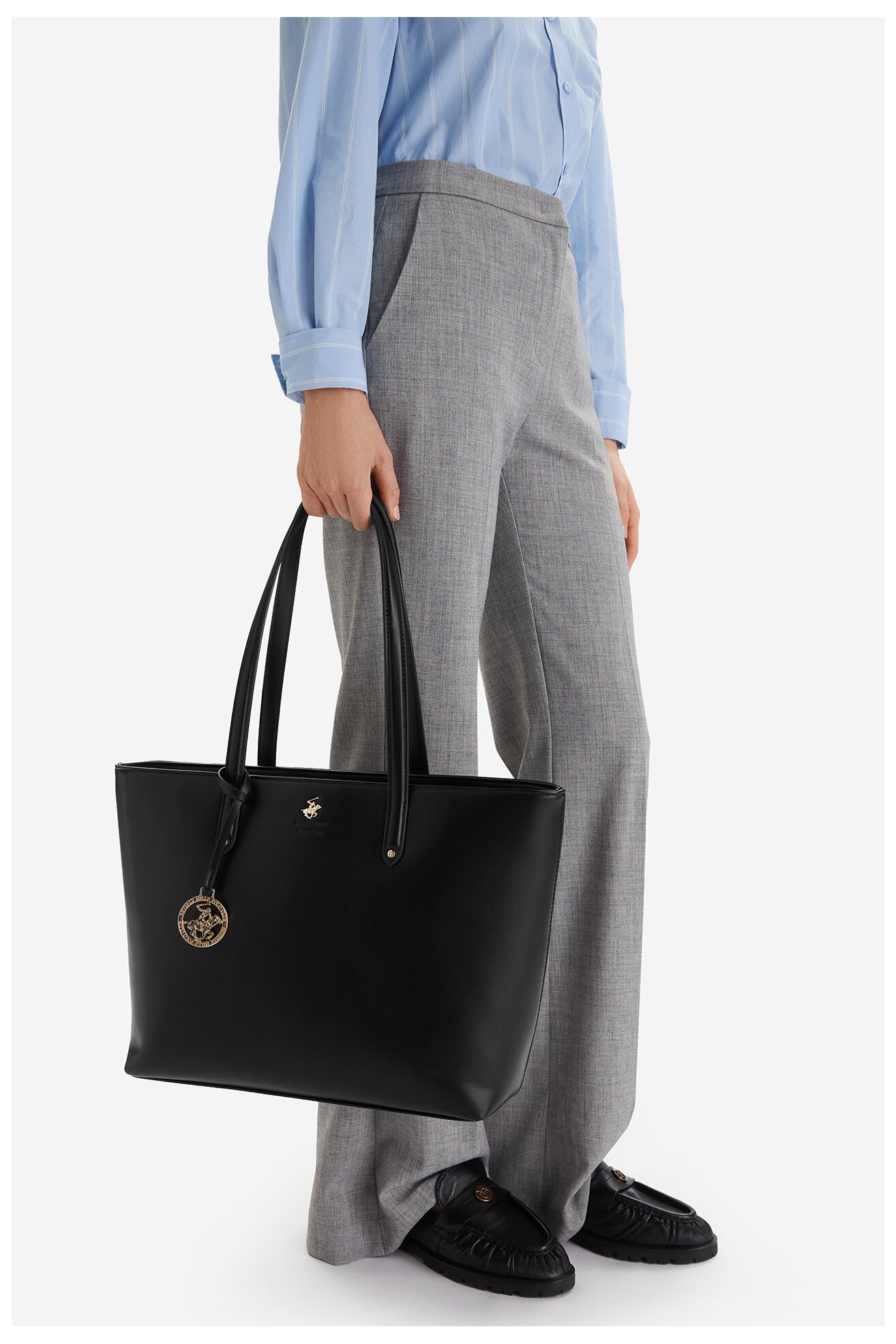 Torebka Beverly Hills Polo Club CEO-BHPC-L-009-09 Czarny