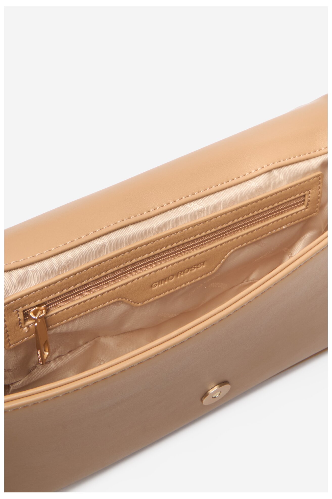 Сумка З Ремінцем Gino Rossi EO-LDA8553 СВІТЛО-БЕЖЕВИЙ