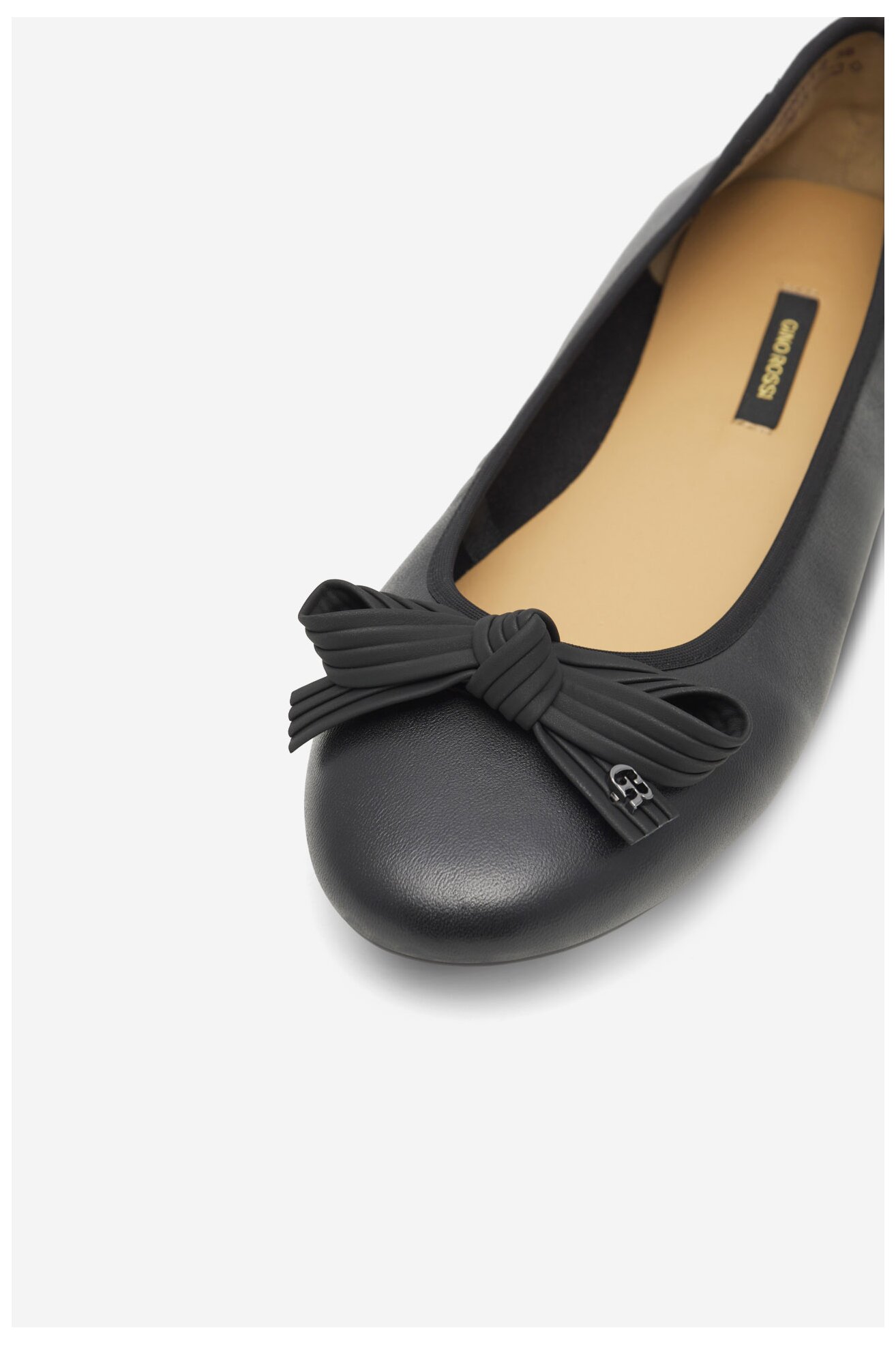 Baleriny Gino Rossi COZY-HS001-1-2 Czarny