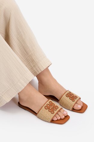 Шльопанець NINE WEST CEO-SMRL393661 ВЕРБЛЮЖИЙ