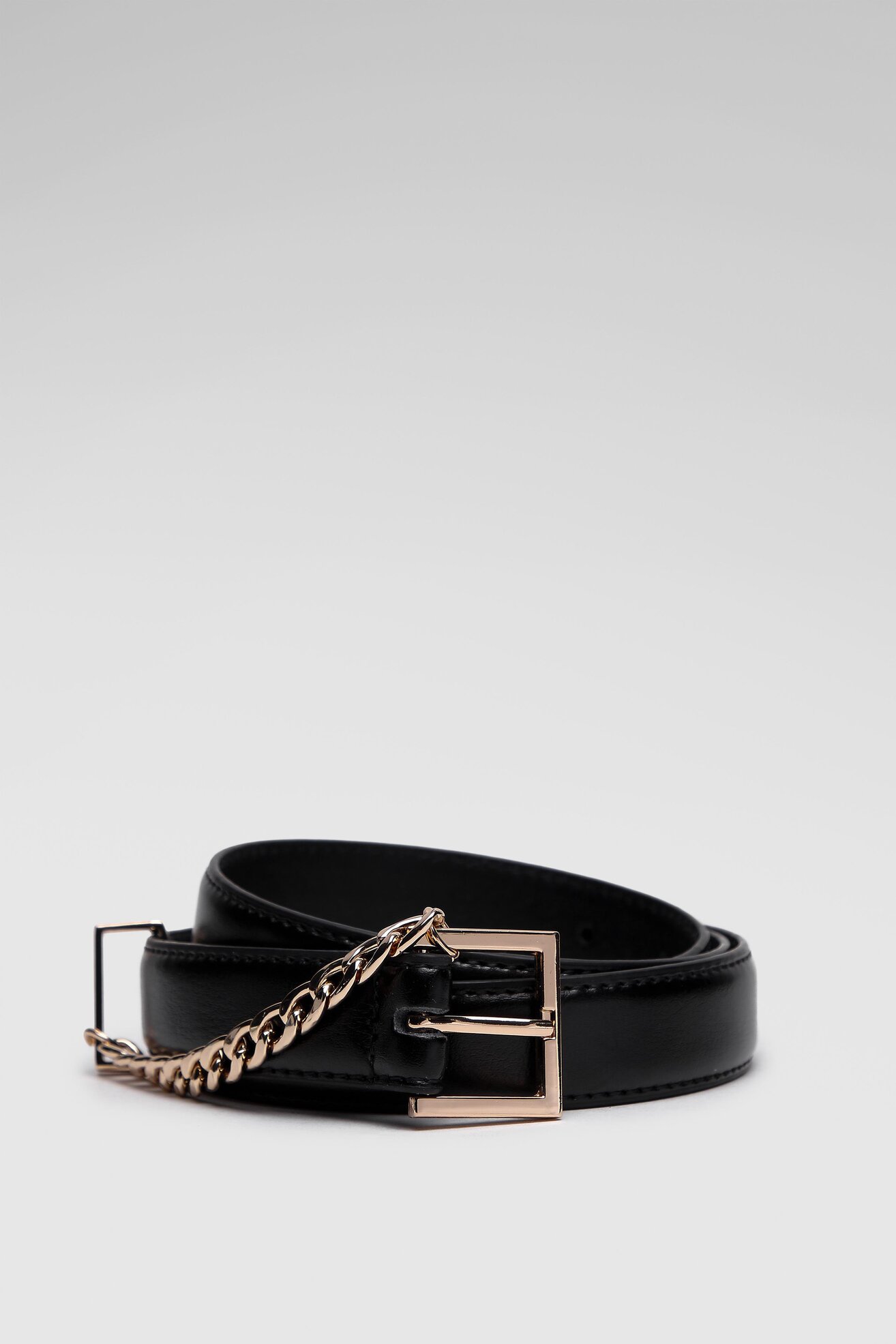 Pasek damski Gino Rossi O3W2-010-SS21 Czarny