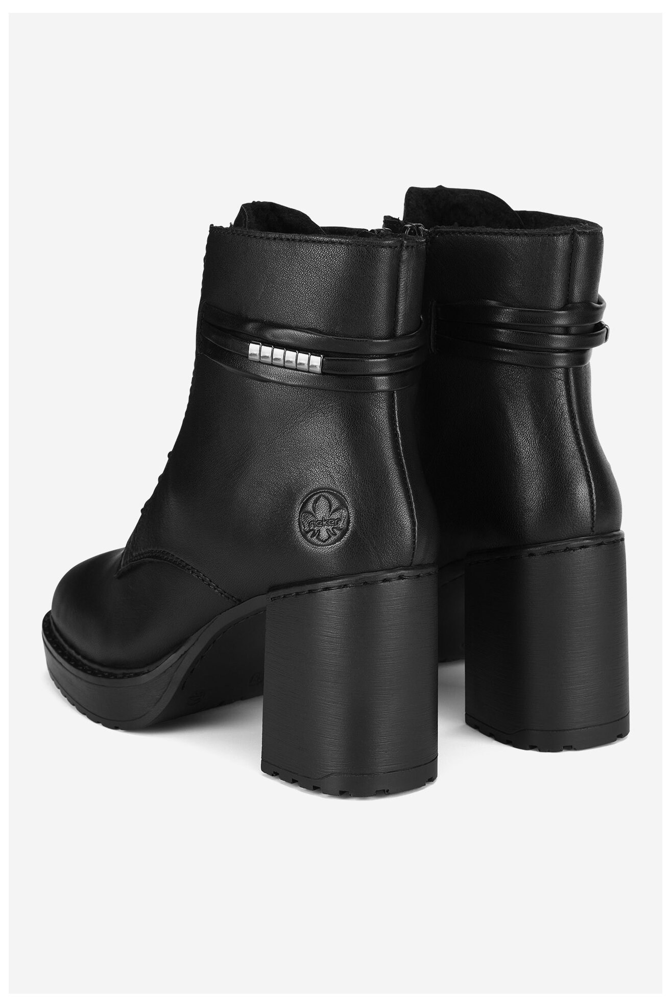 Csizma Rieker Y4102-00 FEKETE