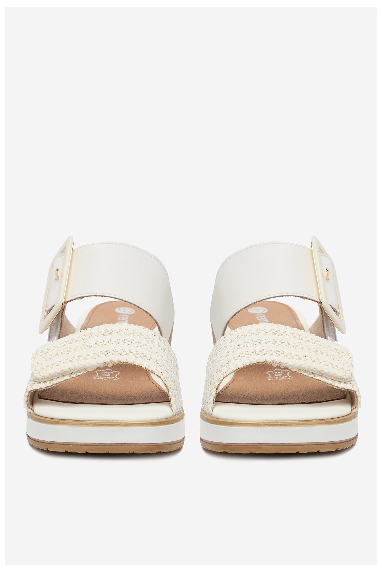 Klapki Remonte CEO-D6463-80 Biały