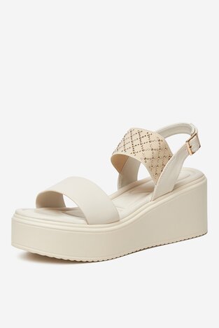 Сандалі Clara Barson 3T8482-26 КРЕМОВИЙ