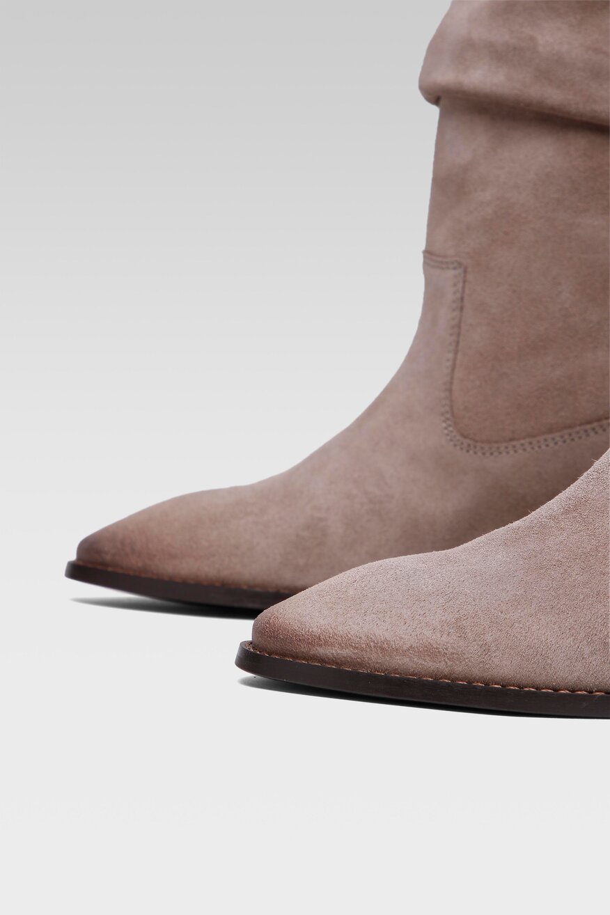 Badura - Botki zamszowe - 5904248017057