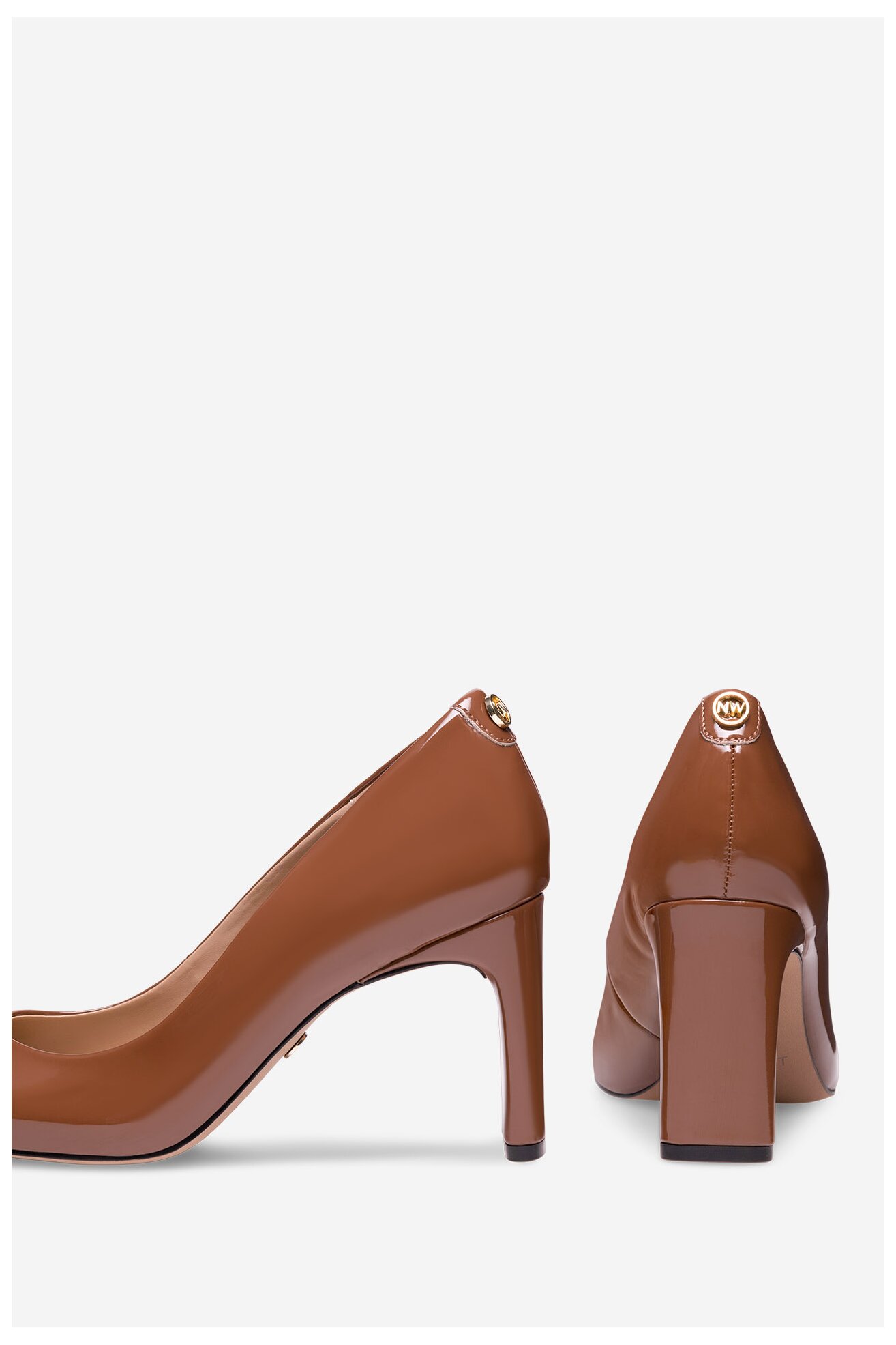 Czółenka NINE WEST 905901 Brązowy jasny