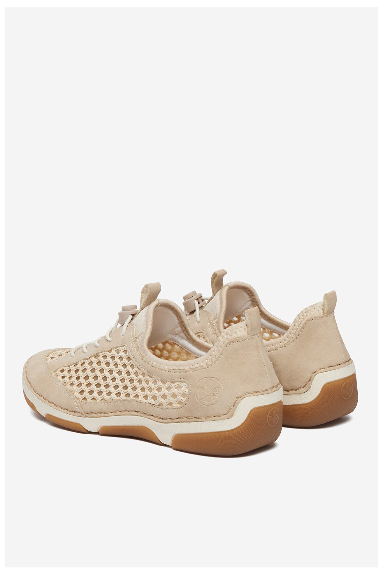 Półbuty Rieker CEO-55960-60 Beżowy