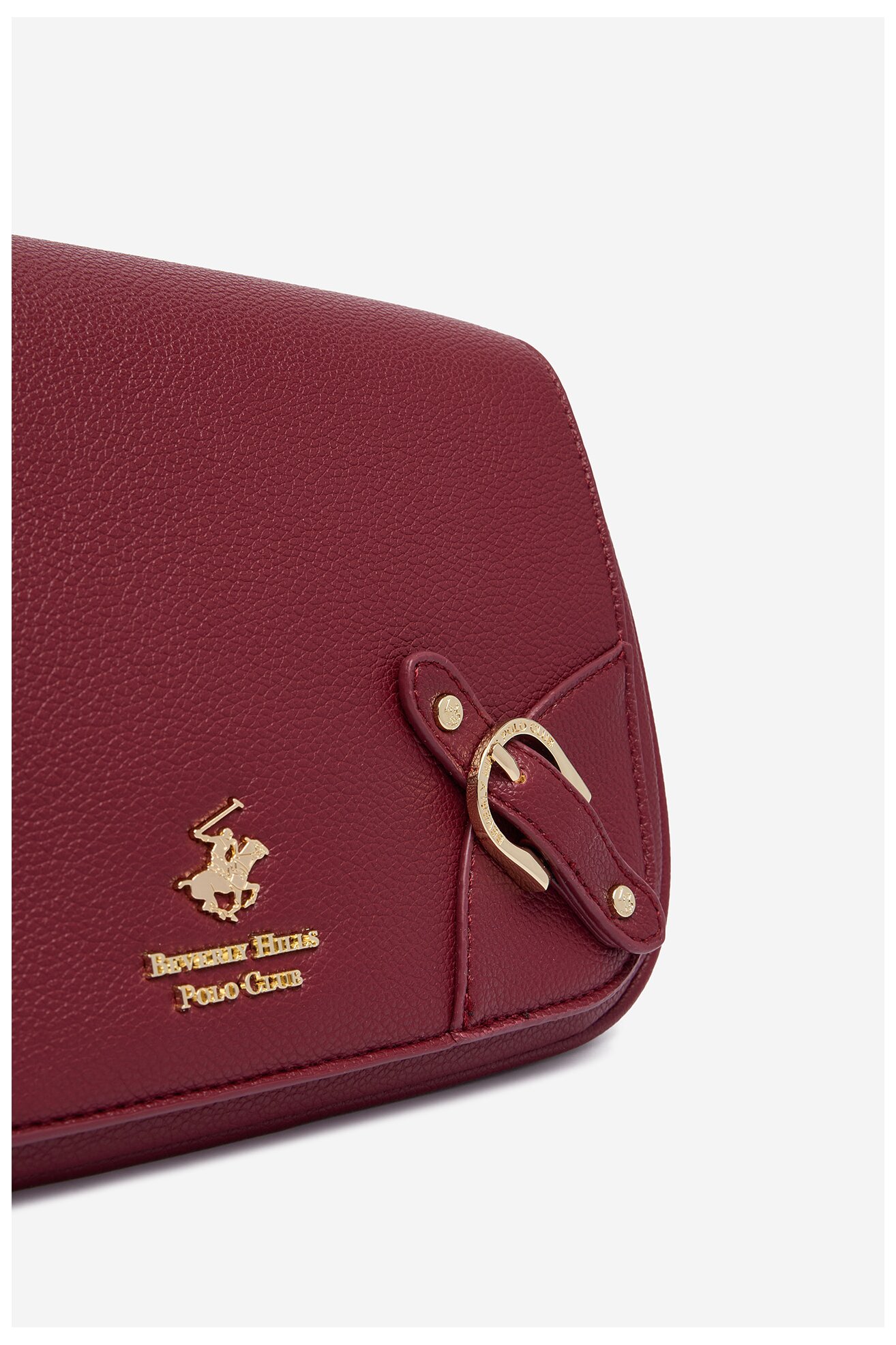 Сумка З Ремінцем Beverly Hills Polo Club CEO-BHPC-L-004-10 СВІТЛО-БОРДОВИЙ