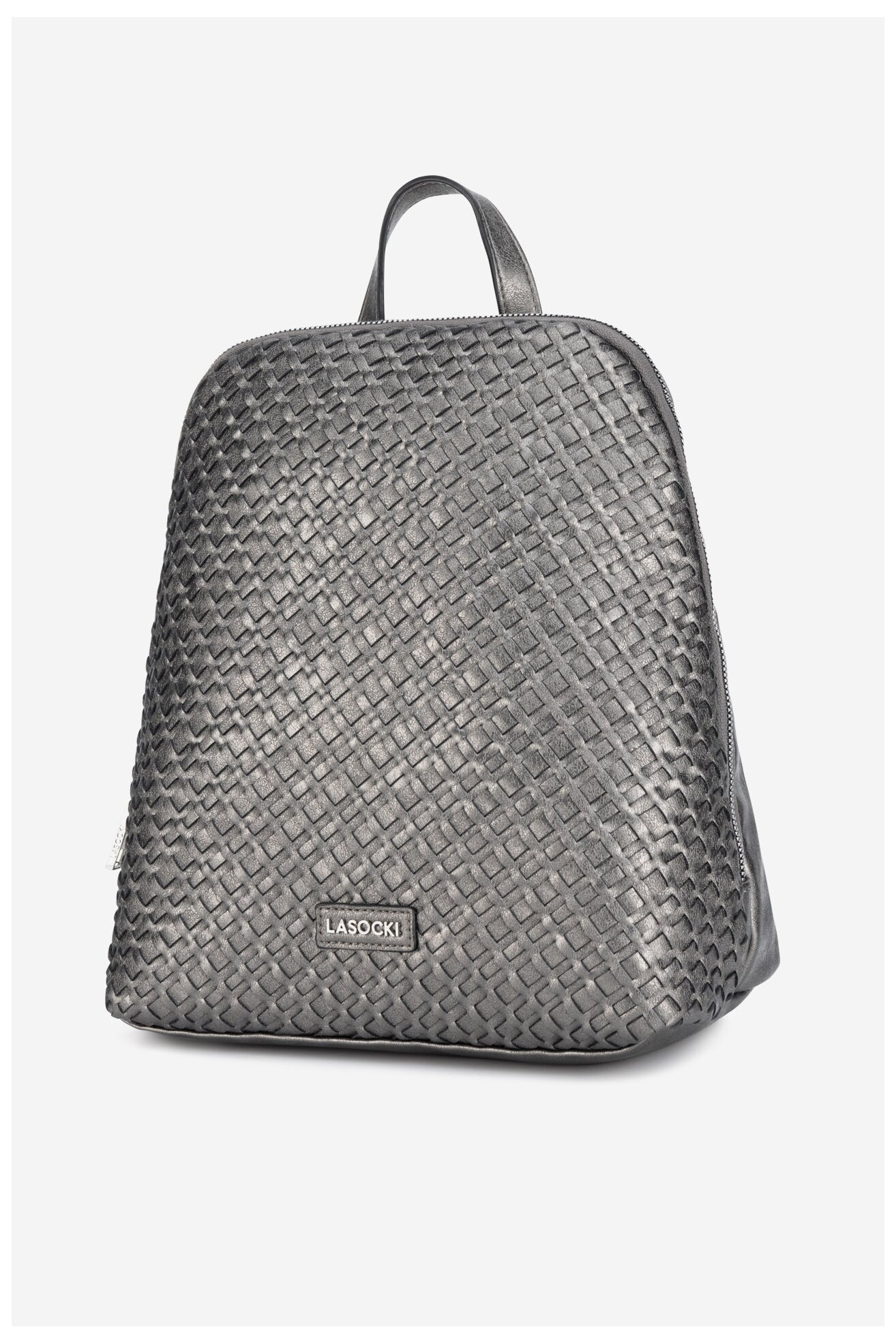 Plecak Lasocki C-LSK-K-045-06 Srebrny