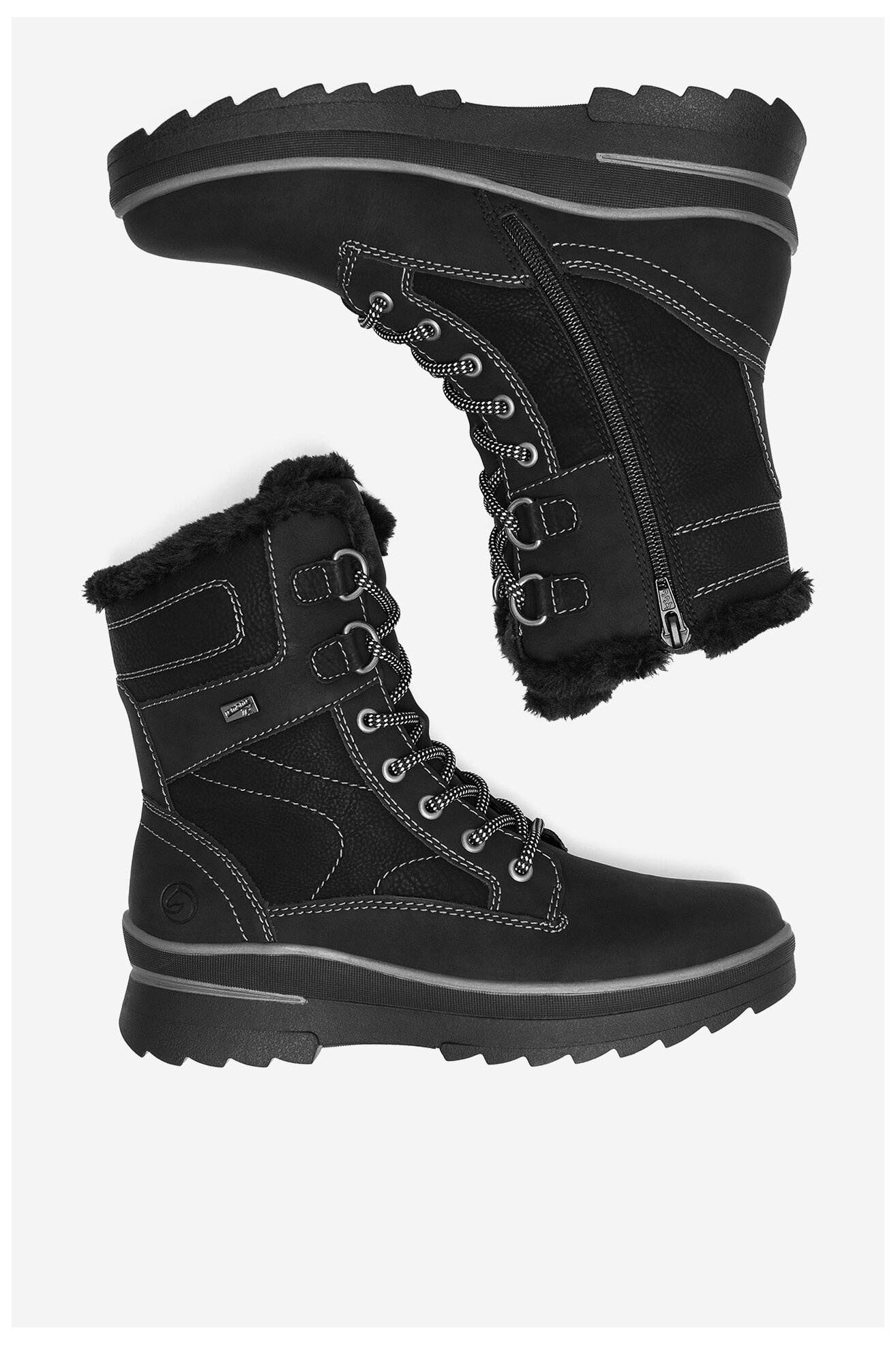 Trzewiki Remonte D2B73-02 Czarny