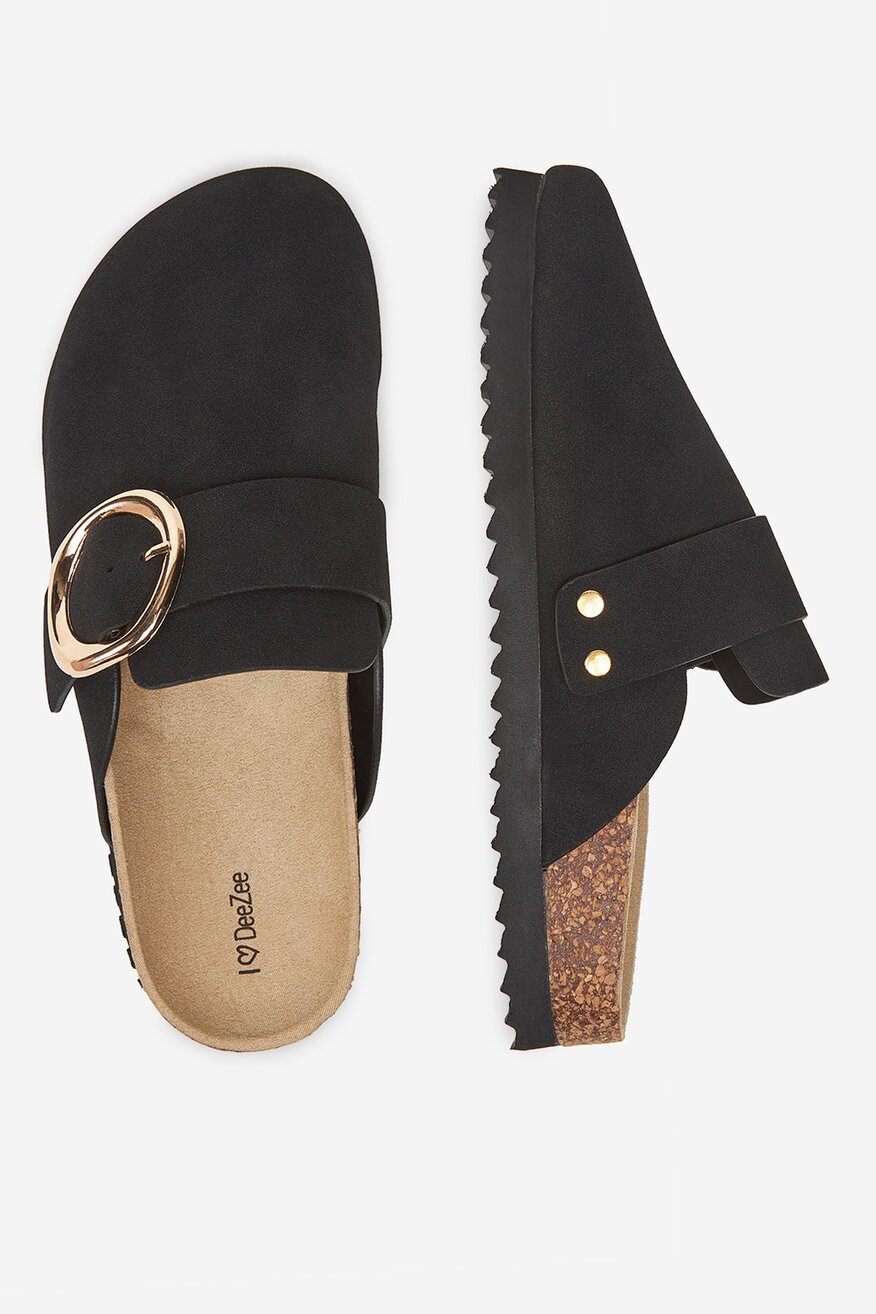 Șlapi DeeZee NEGRU - 5906751049471