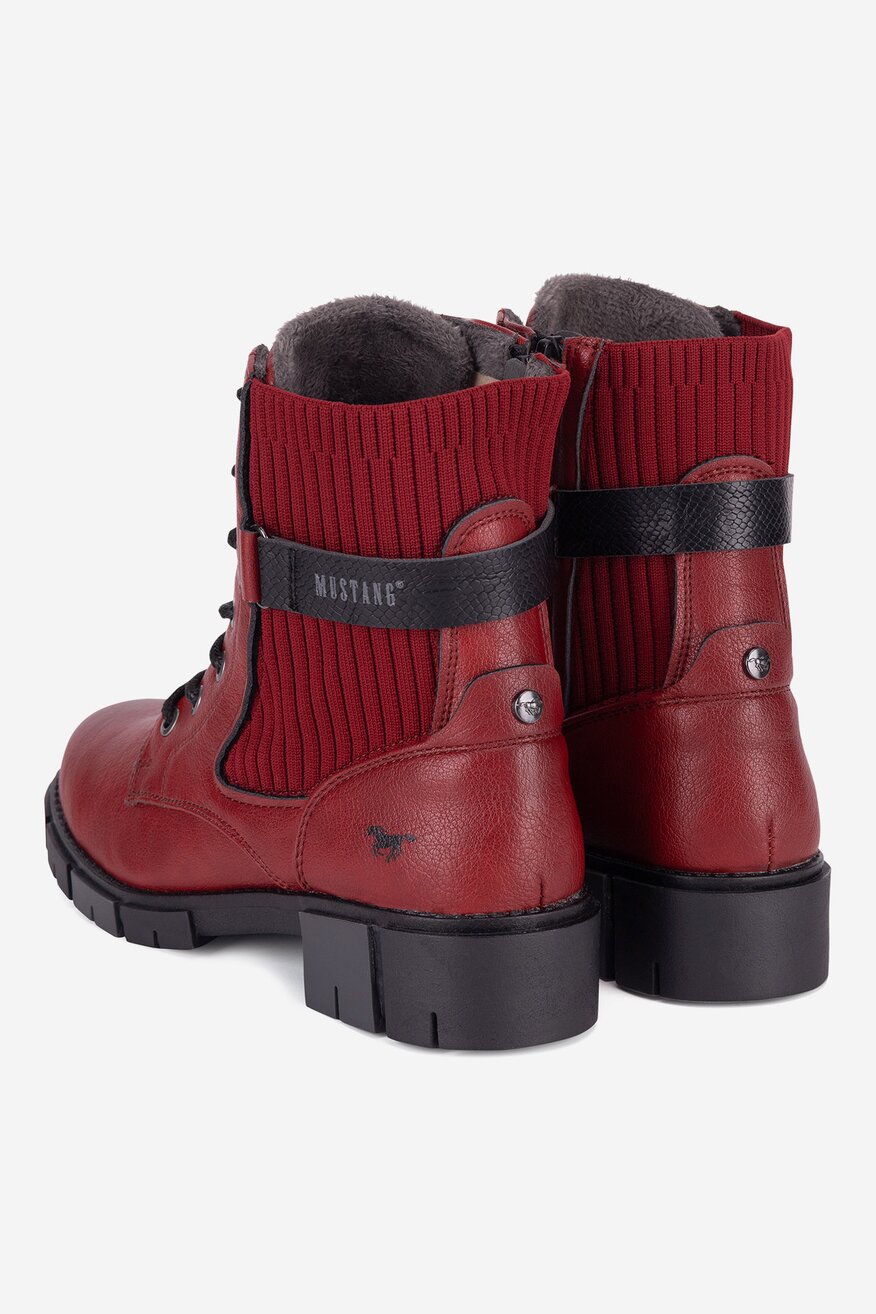 
                Bocanci Mustang ROŞU - 5905588863540