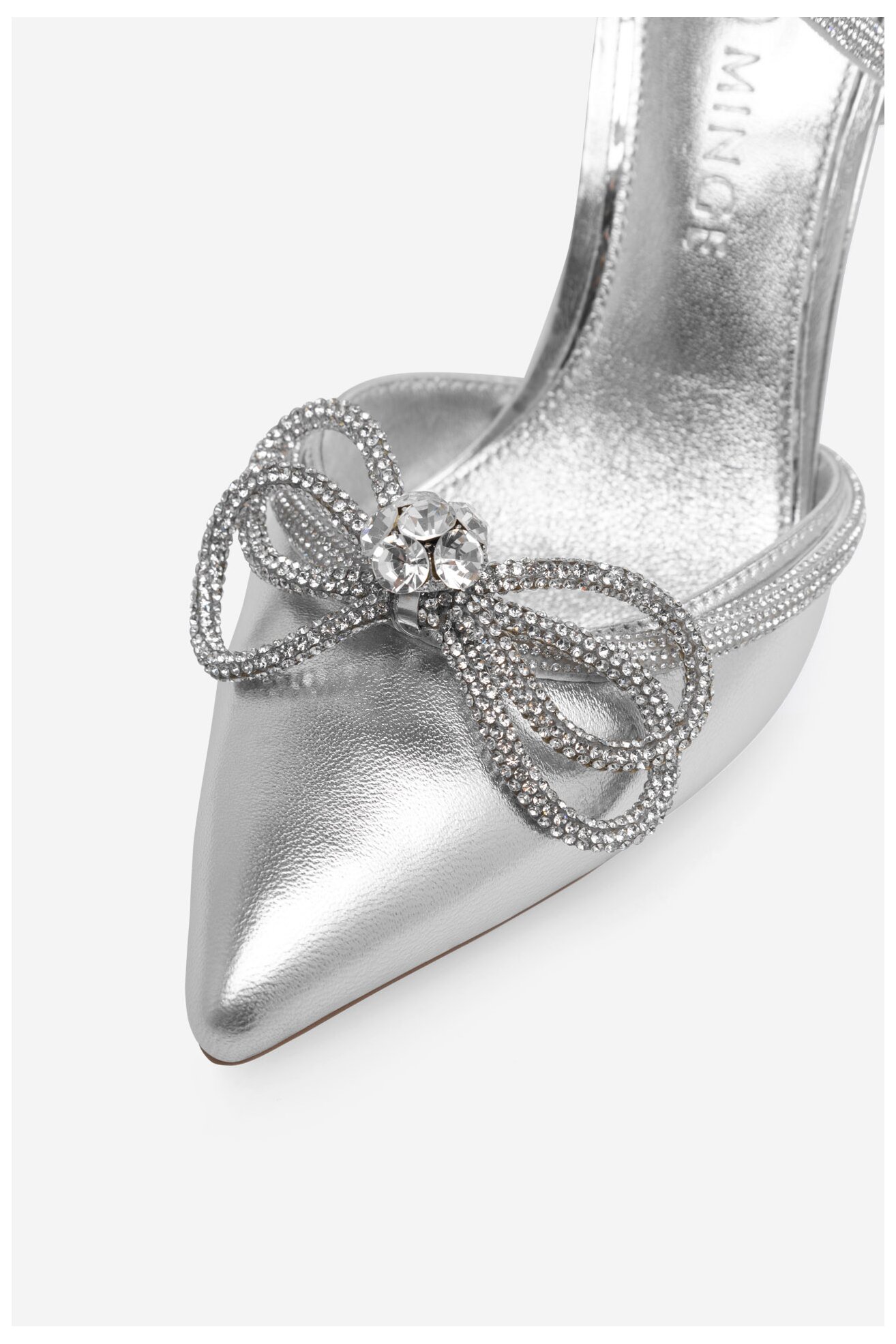 Körömcipő EVA MINGE ANCONA-V325-25531 EZÜST