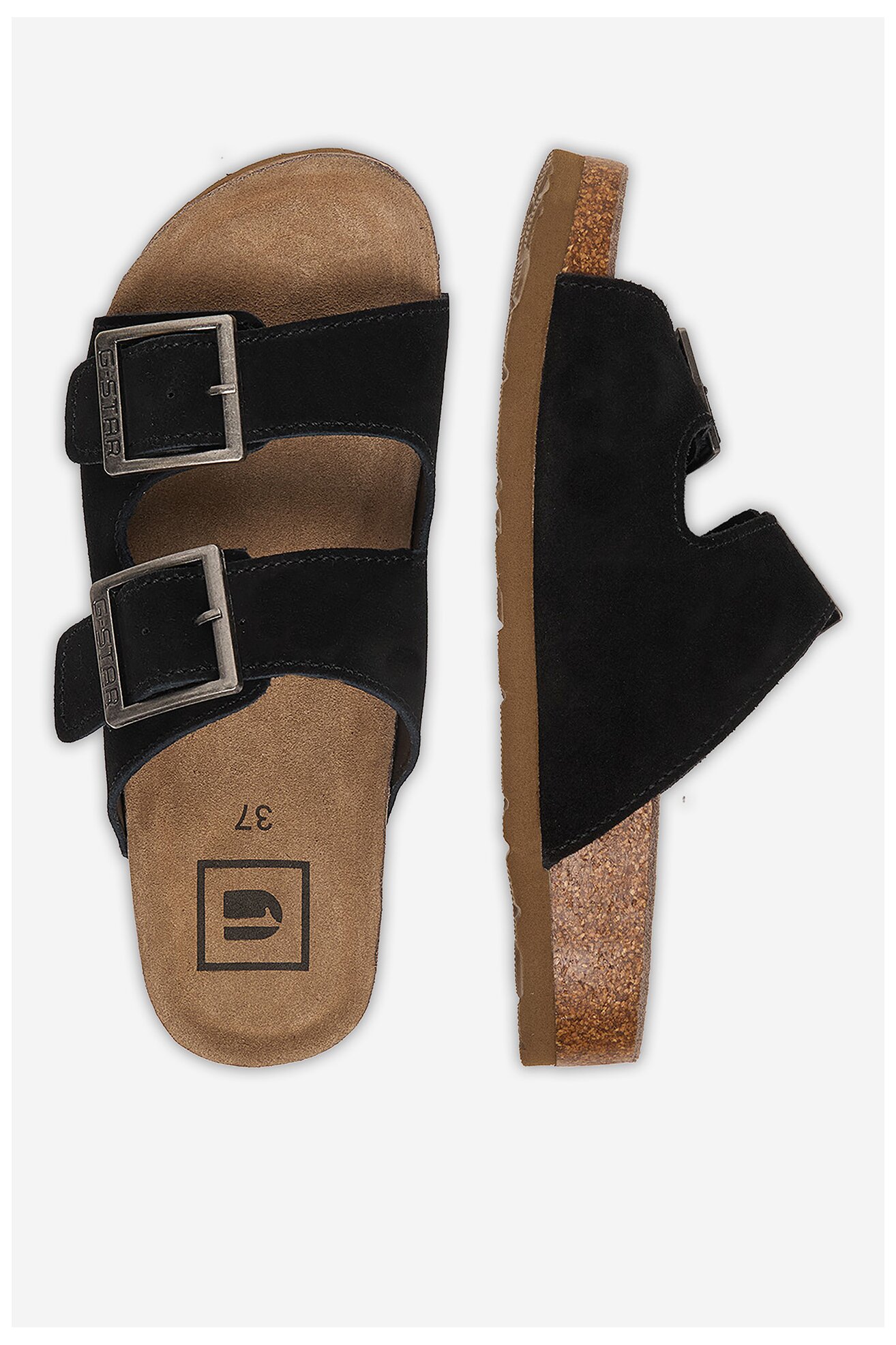 Шльопанець G-STAR RAW CWB-WS-1128-50-S ЧОРНИЙ