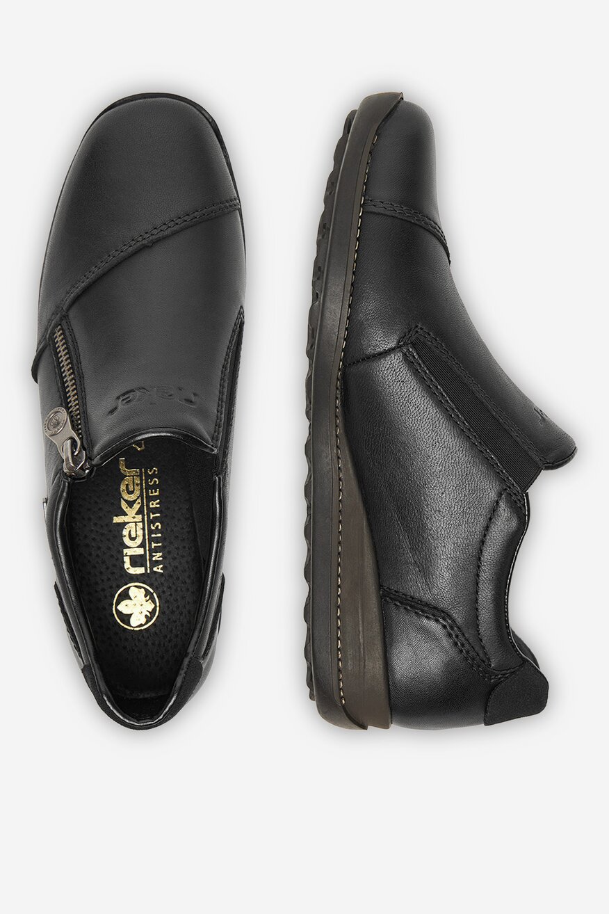 Pantofi casual Rieker NEGRU - 2230083225832