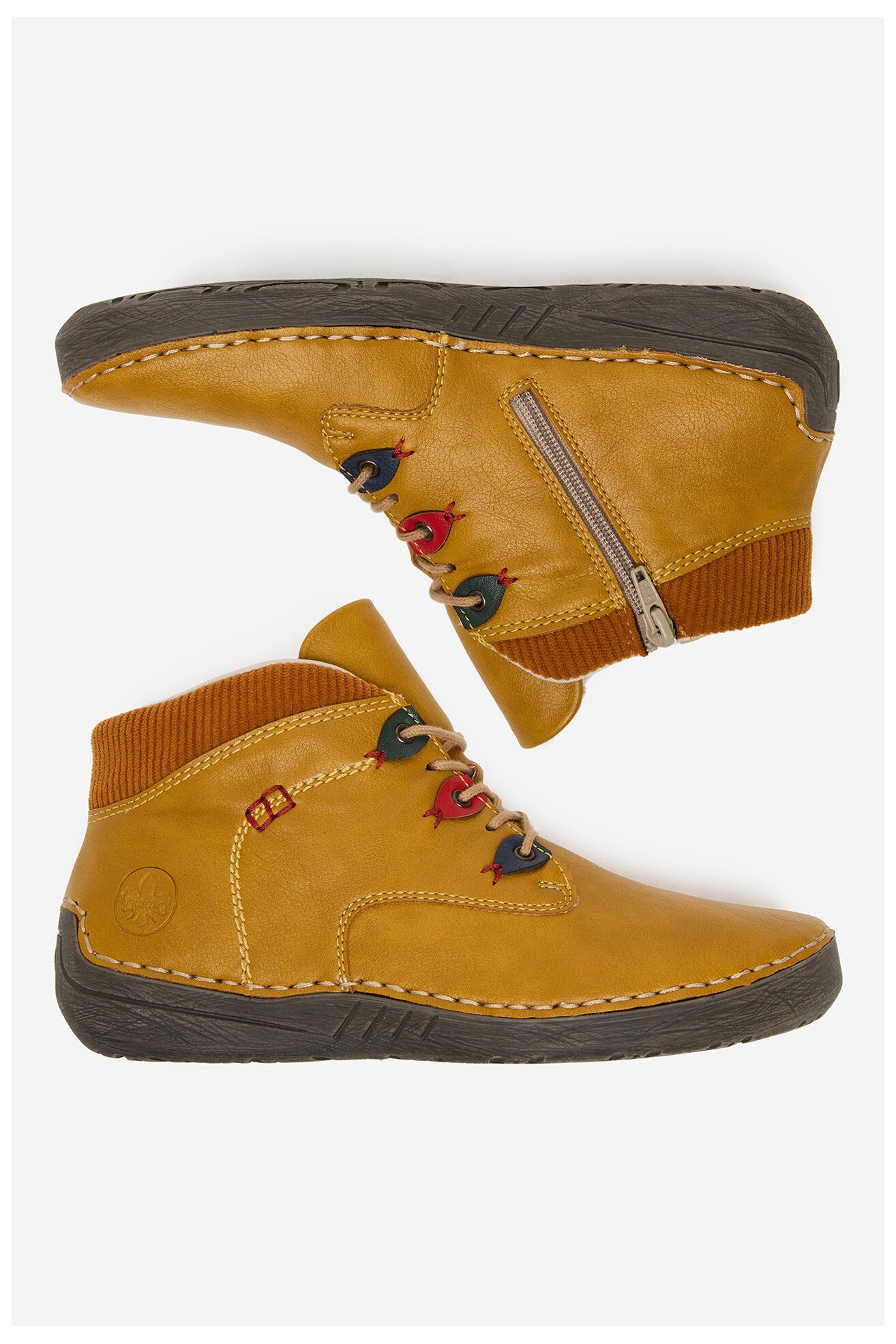 Bocanci Rieker 52544-68 GALBEN