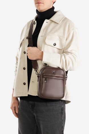Сумка Чоловіча Beverly Hills Polo Club CWBEO-BHPC-L-018-07. КОРИЧНЕВИЙ