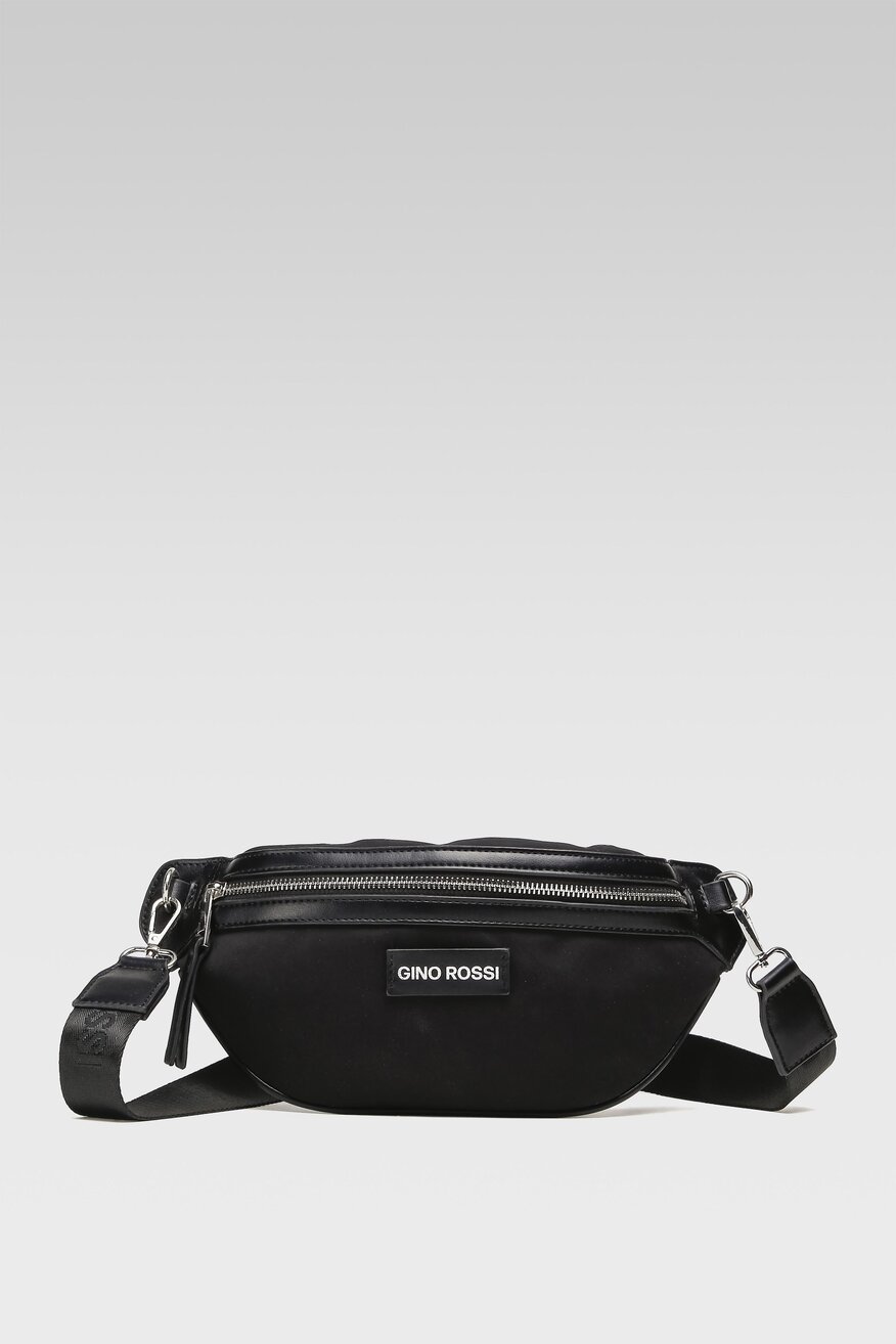 
                Gino Rossi - Saszetka nerka czarna - 5904248438203