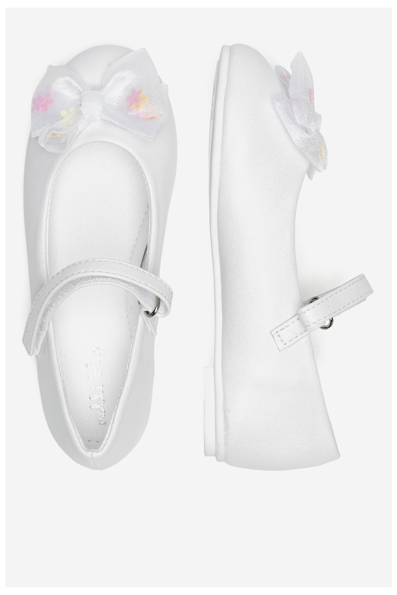 Baleriny Nelli Blu CM240430-8 Biały