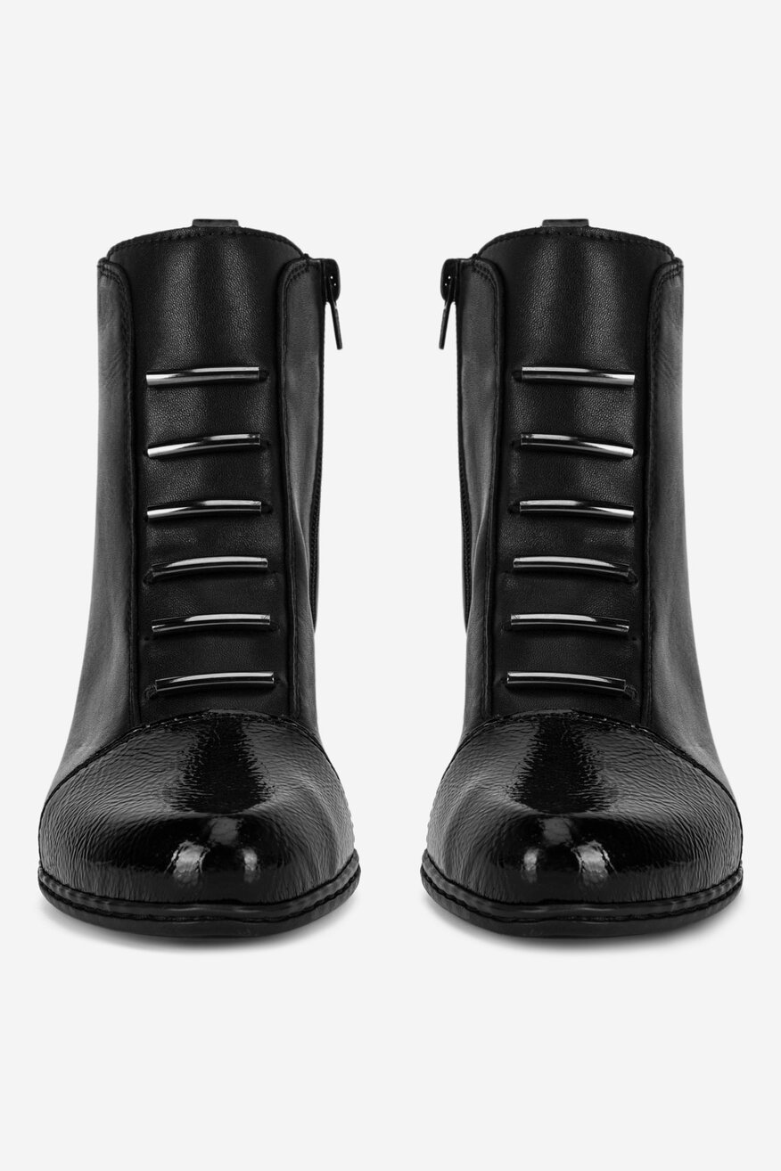 
                Bocanci Rieker NEGRU - 2230062978452