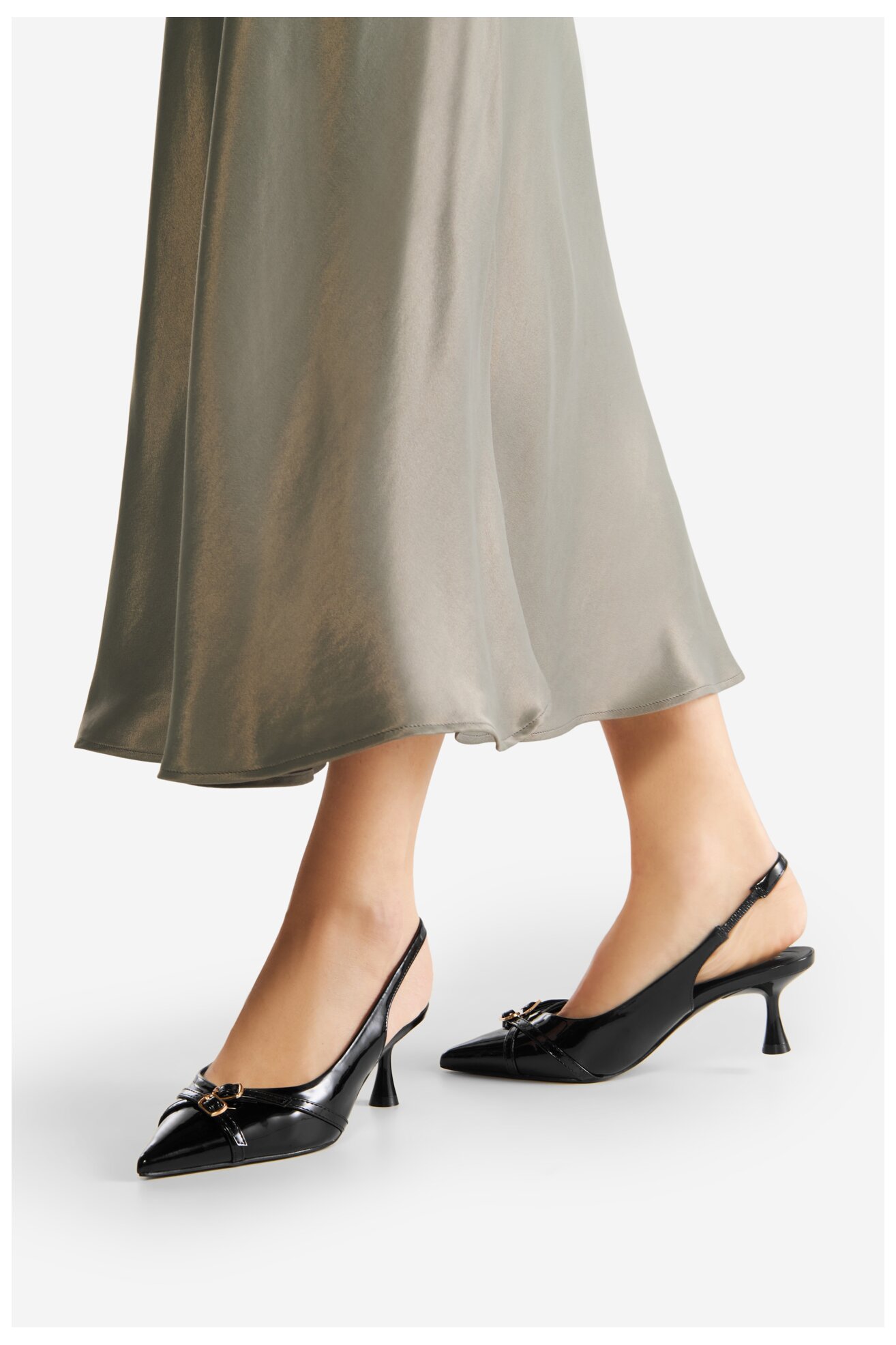 Czółenka Jenny LH24013-2 Czarny