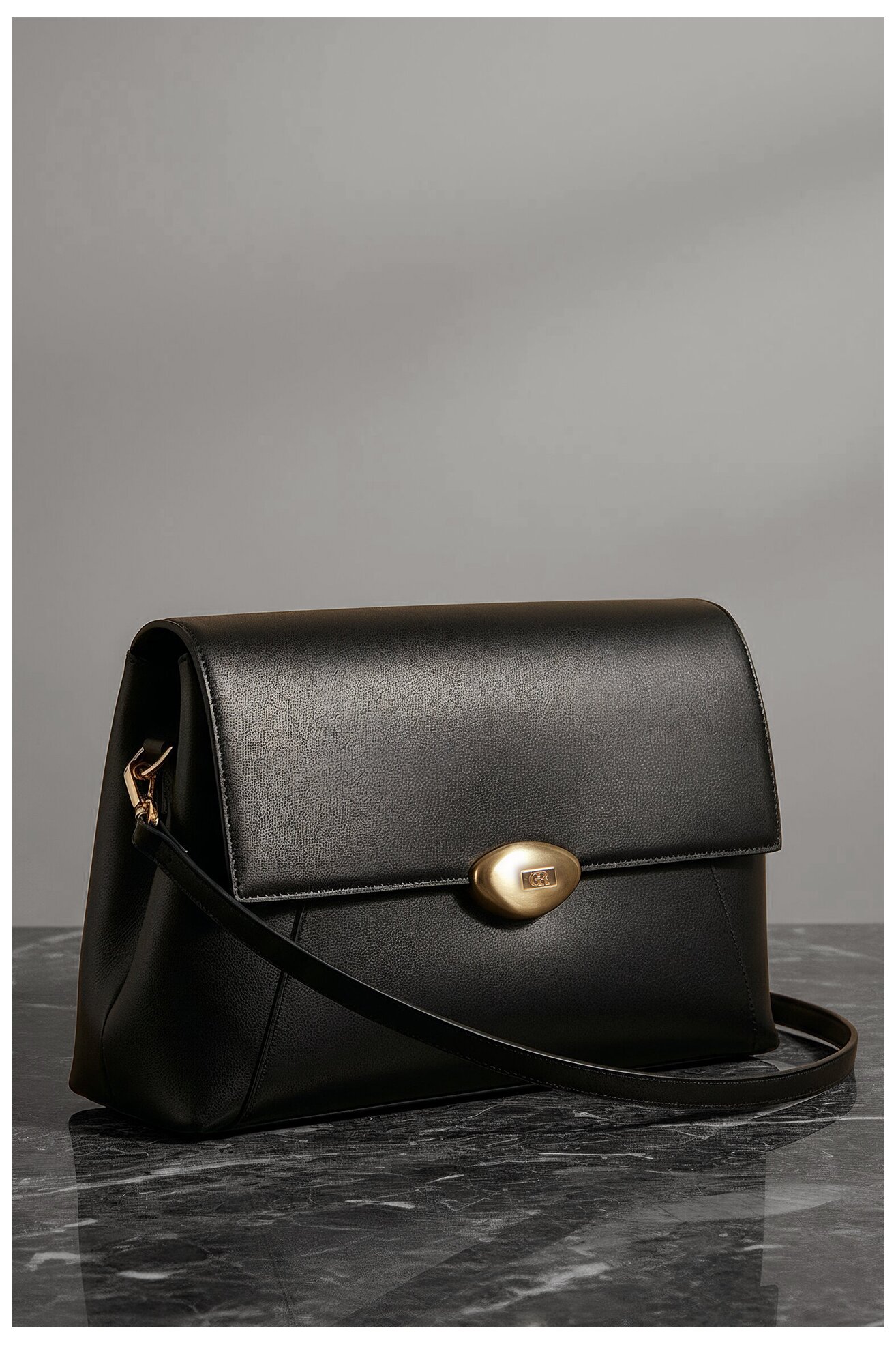 Geantă de mână Gino Rossi CEO-PEARL-LX1050 NEGRU