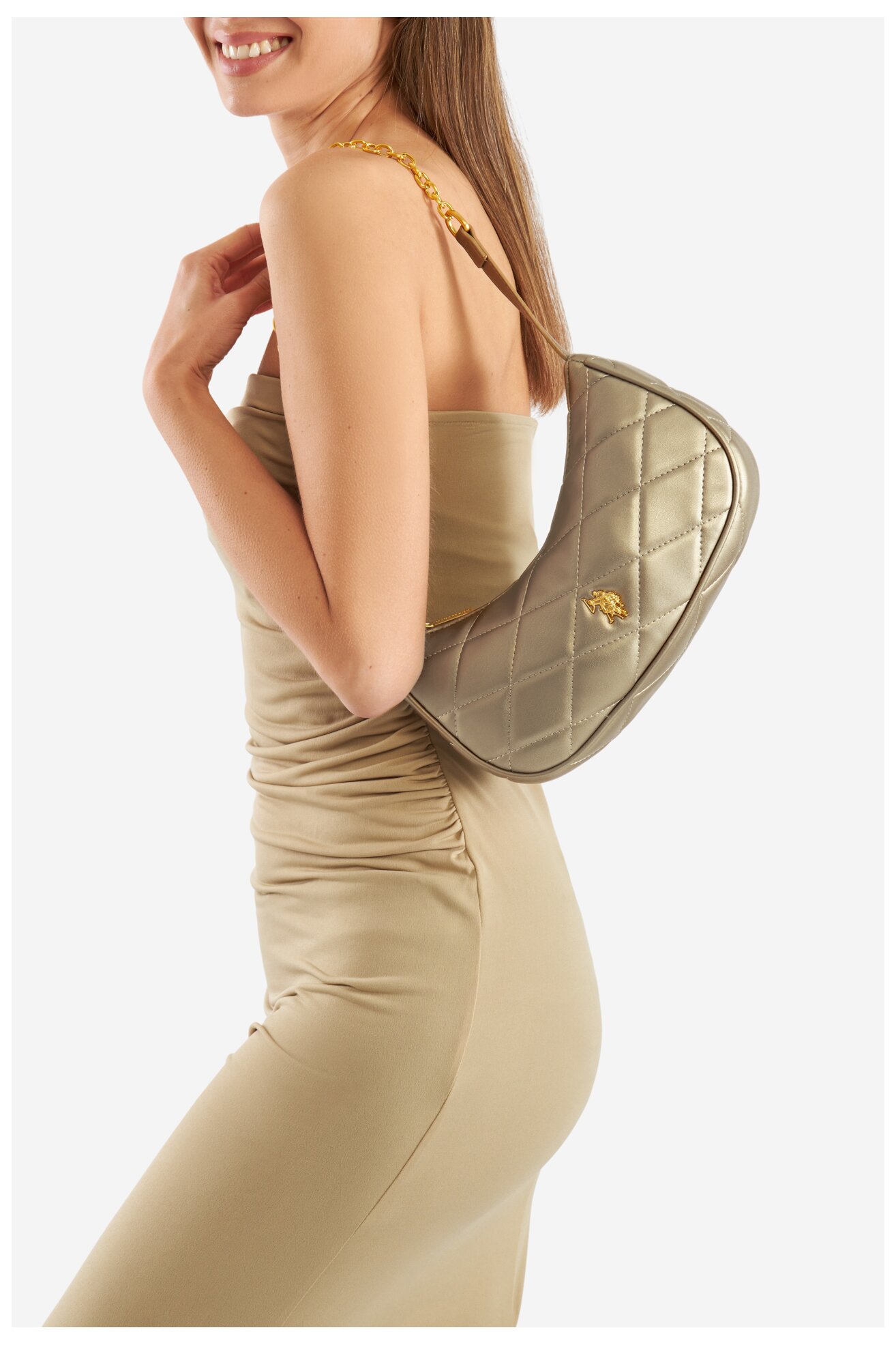 Torebka U.S. POLO ASSN. BEUXT8445WVP Złoty