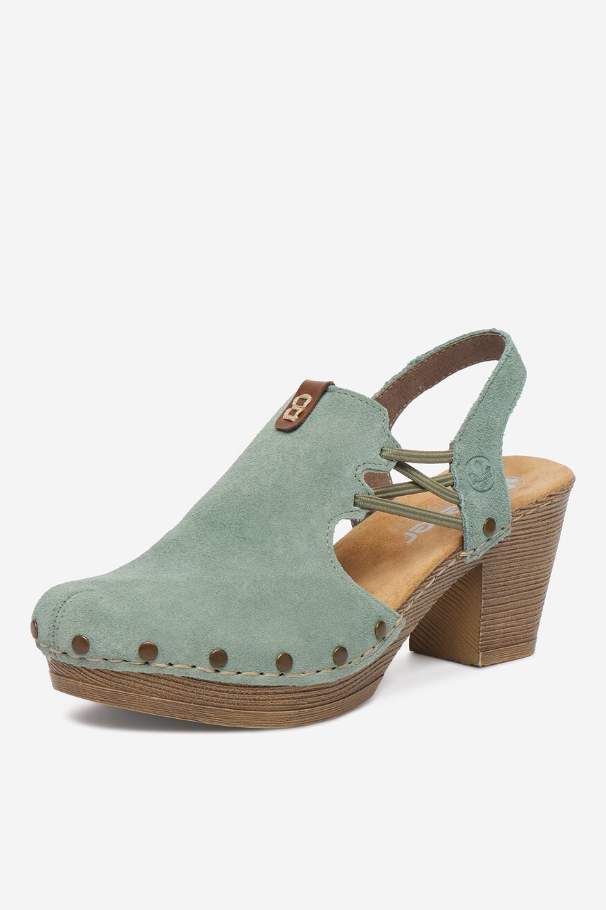 Sandały Rieker CEO-66775-52 Oliwkowy jasny - 5906751826911