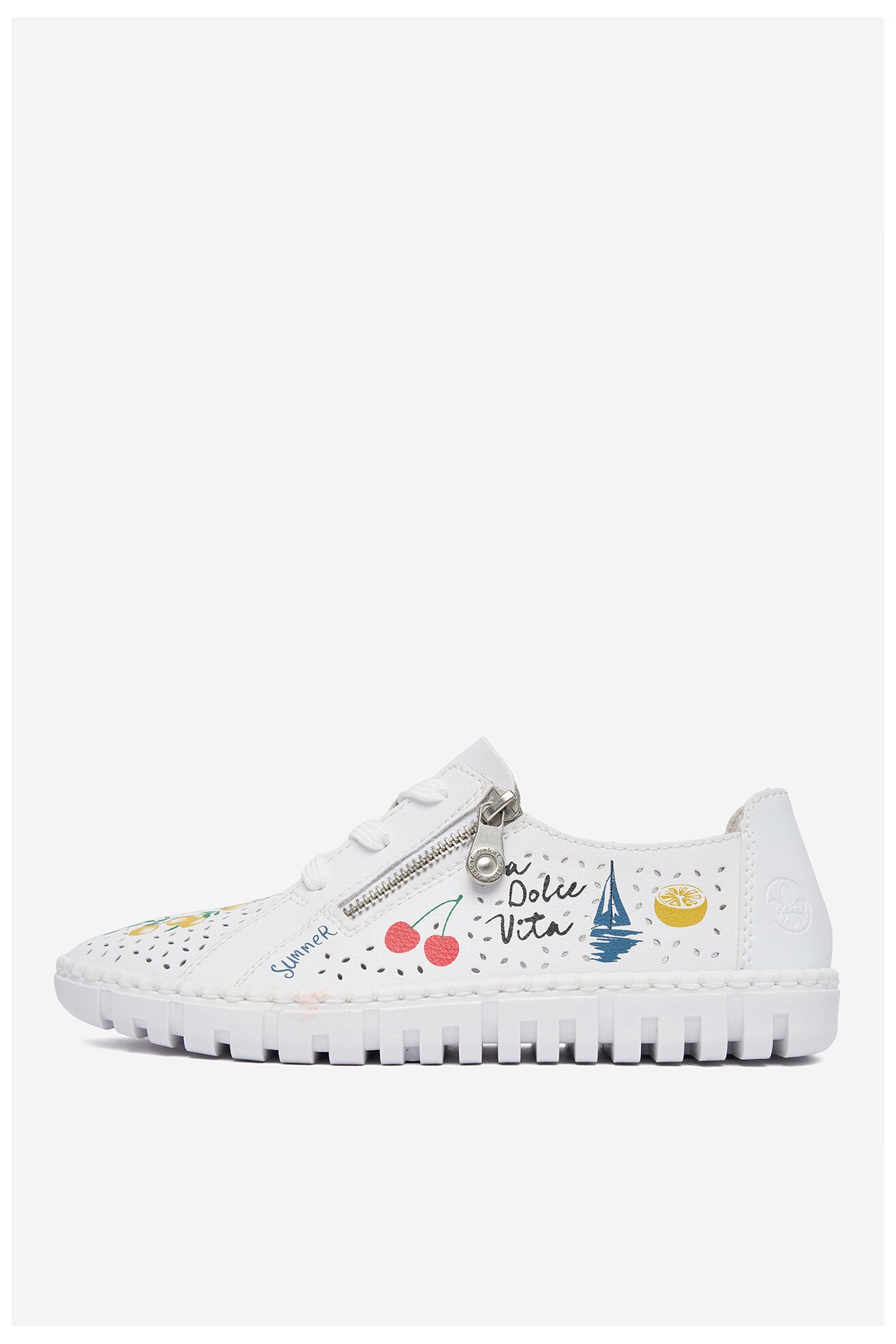 Półbuty Rieker CEO-M2310-80 Biały